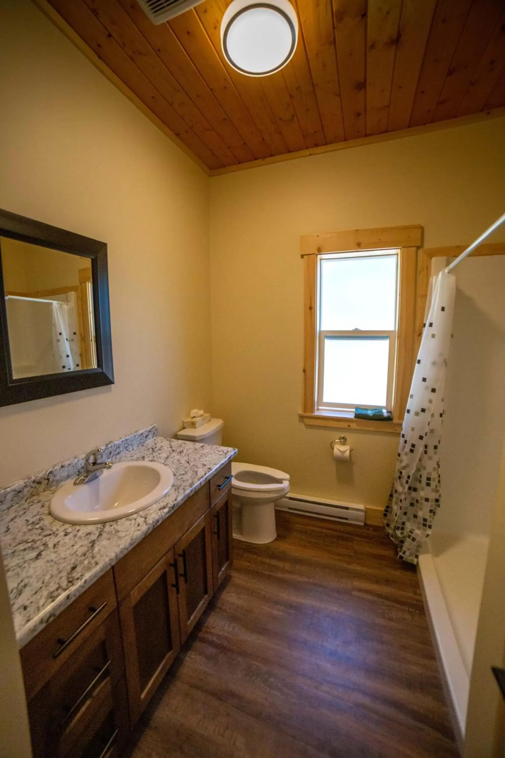 Bathroom in Manning Park Resort