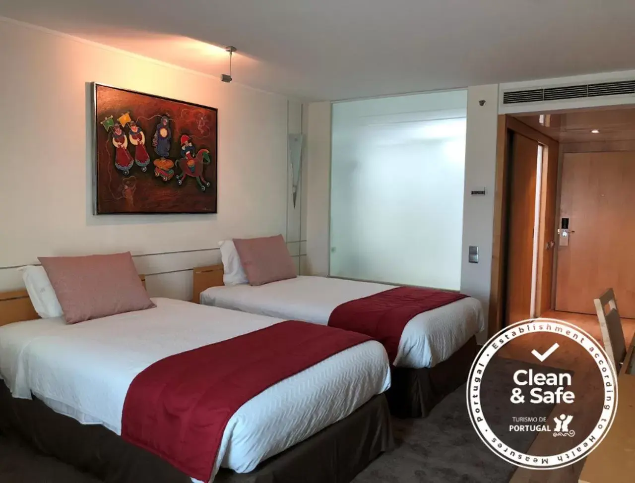 Bed in VIP Executive Entrecampos Hotel & Conference Bed in VIP Executive Entrecampos Hotel & Conference