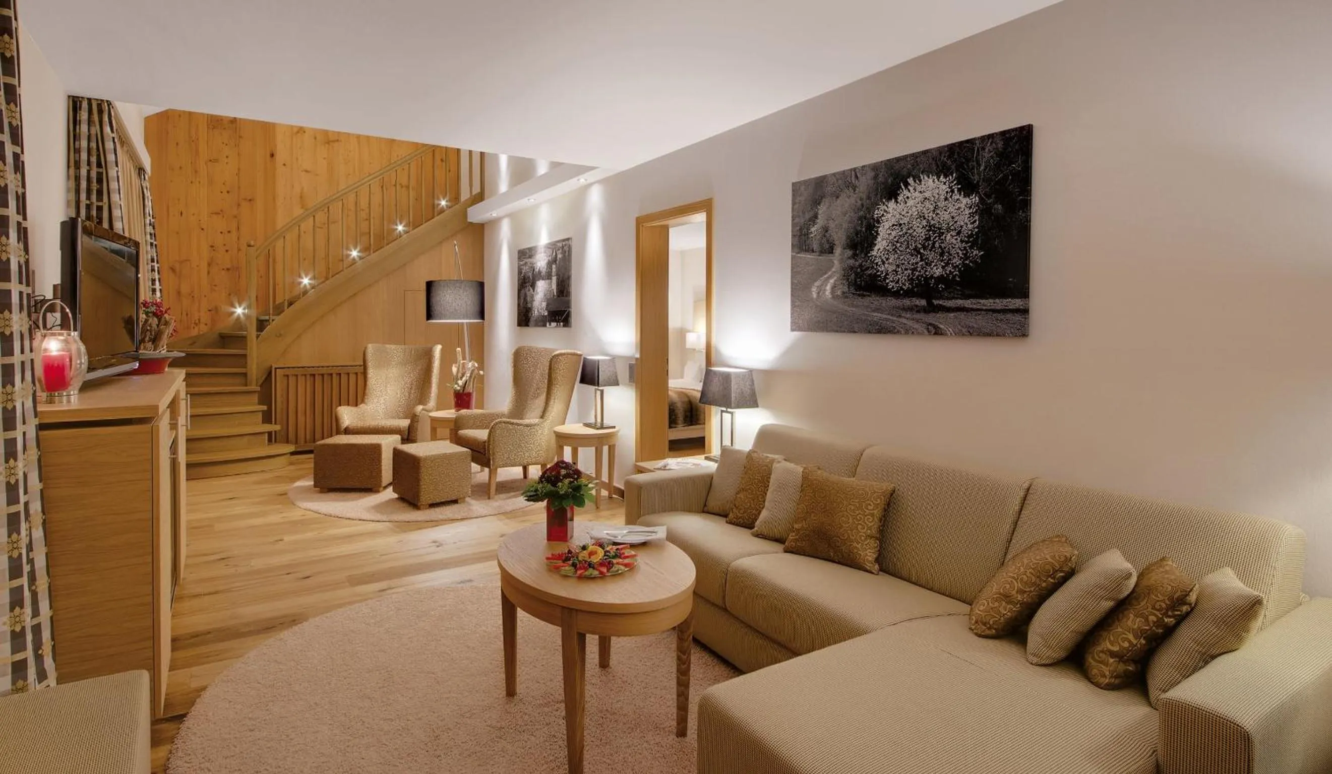 Living room in Hotel Sonnengut Wellness - Therme - Spa