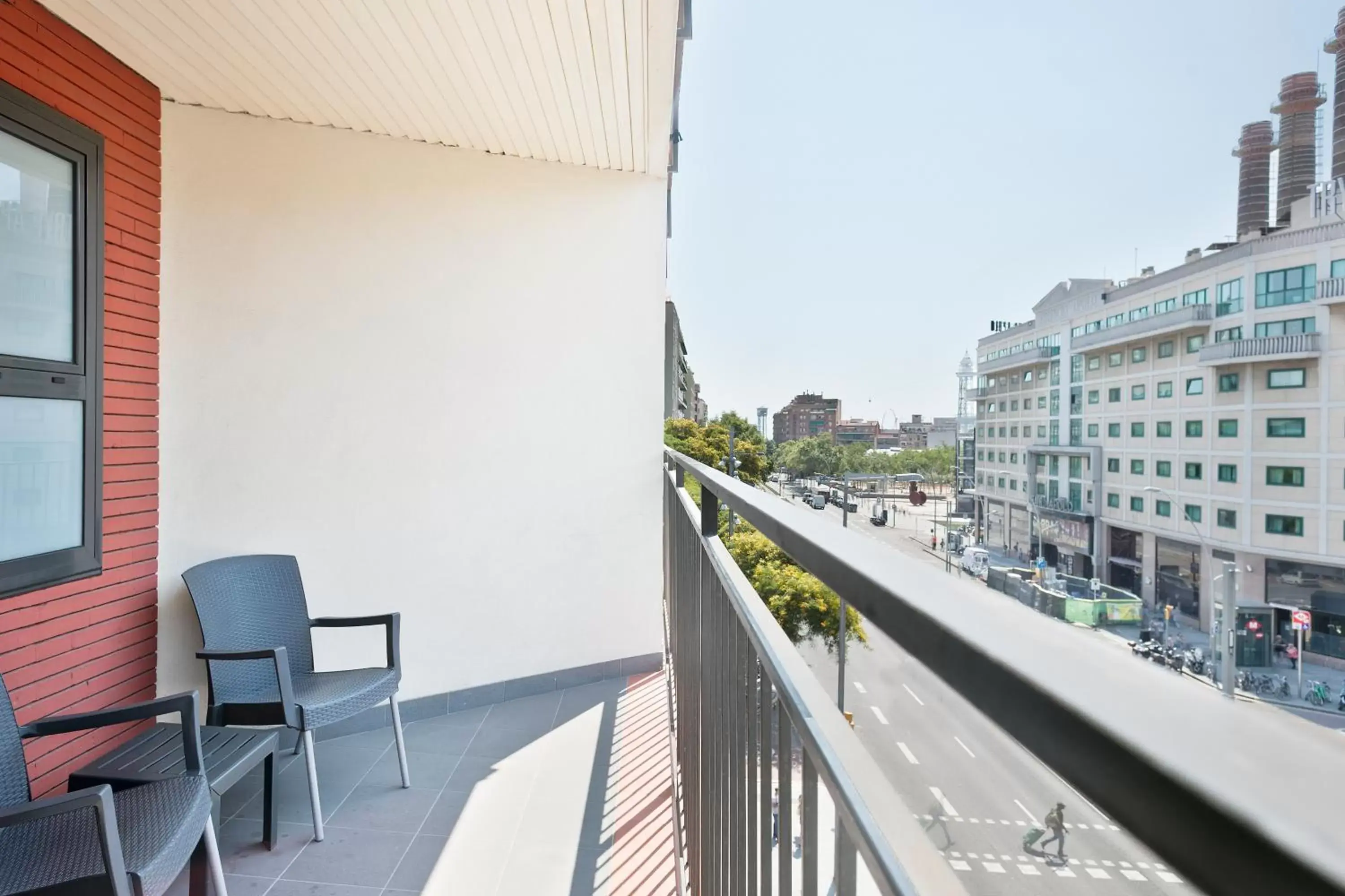 Balcony/Terrace in Hotel Best Auto Hogar