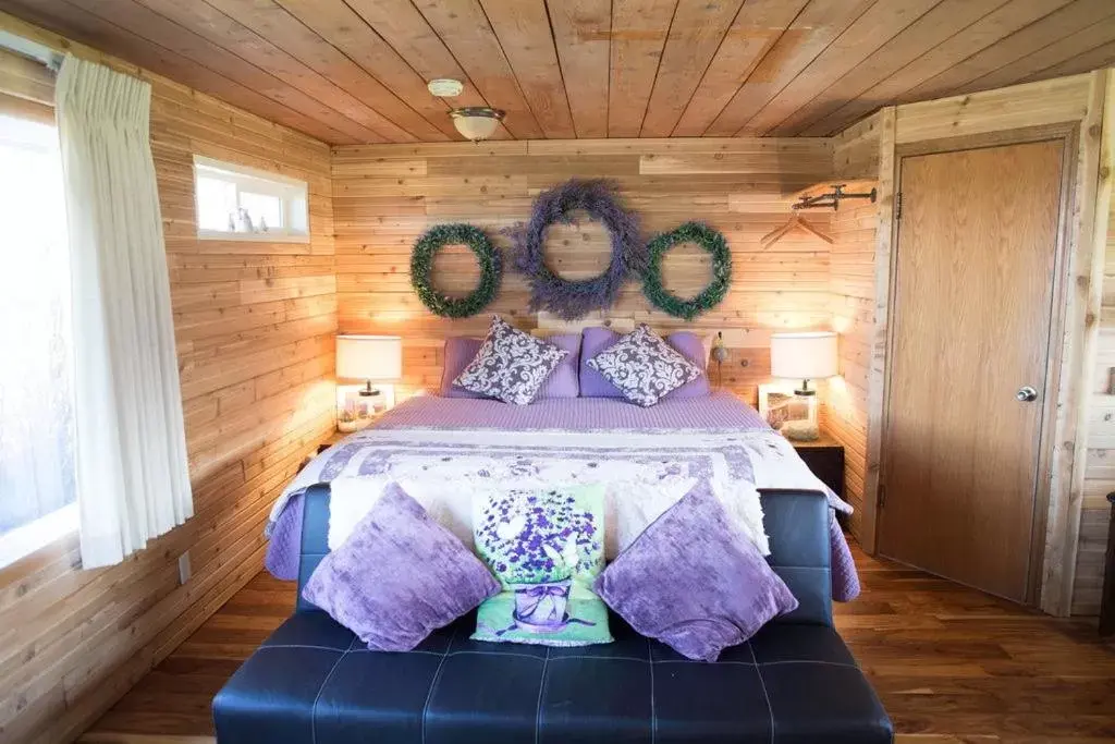 Bed in Dungeness Bay Cottages