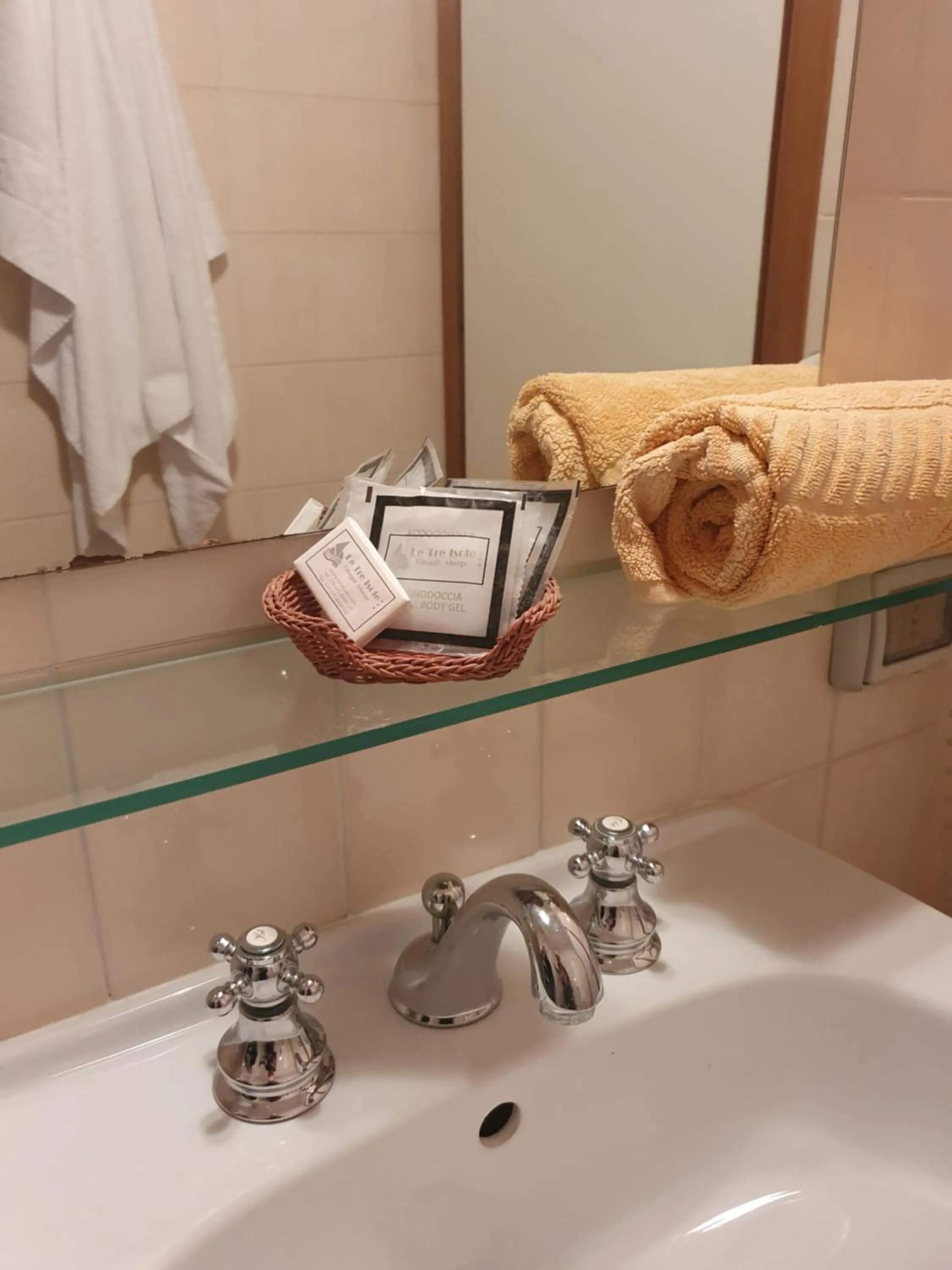 Quiet street view in Hotel Le Tre Isole