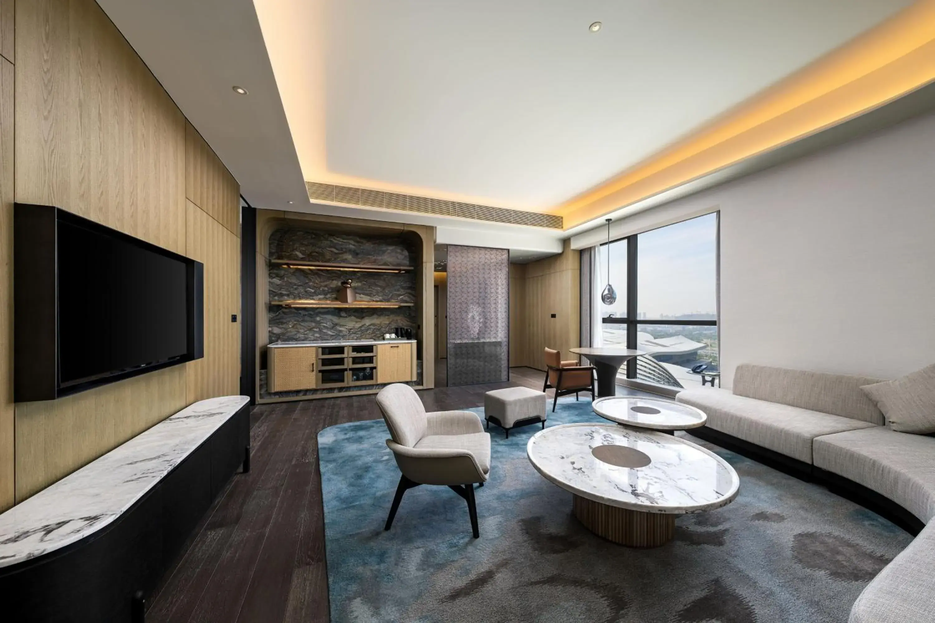 Living room, Seating Area in The Westin Yantai