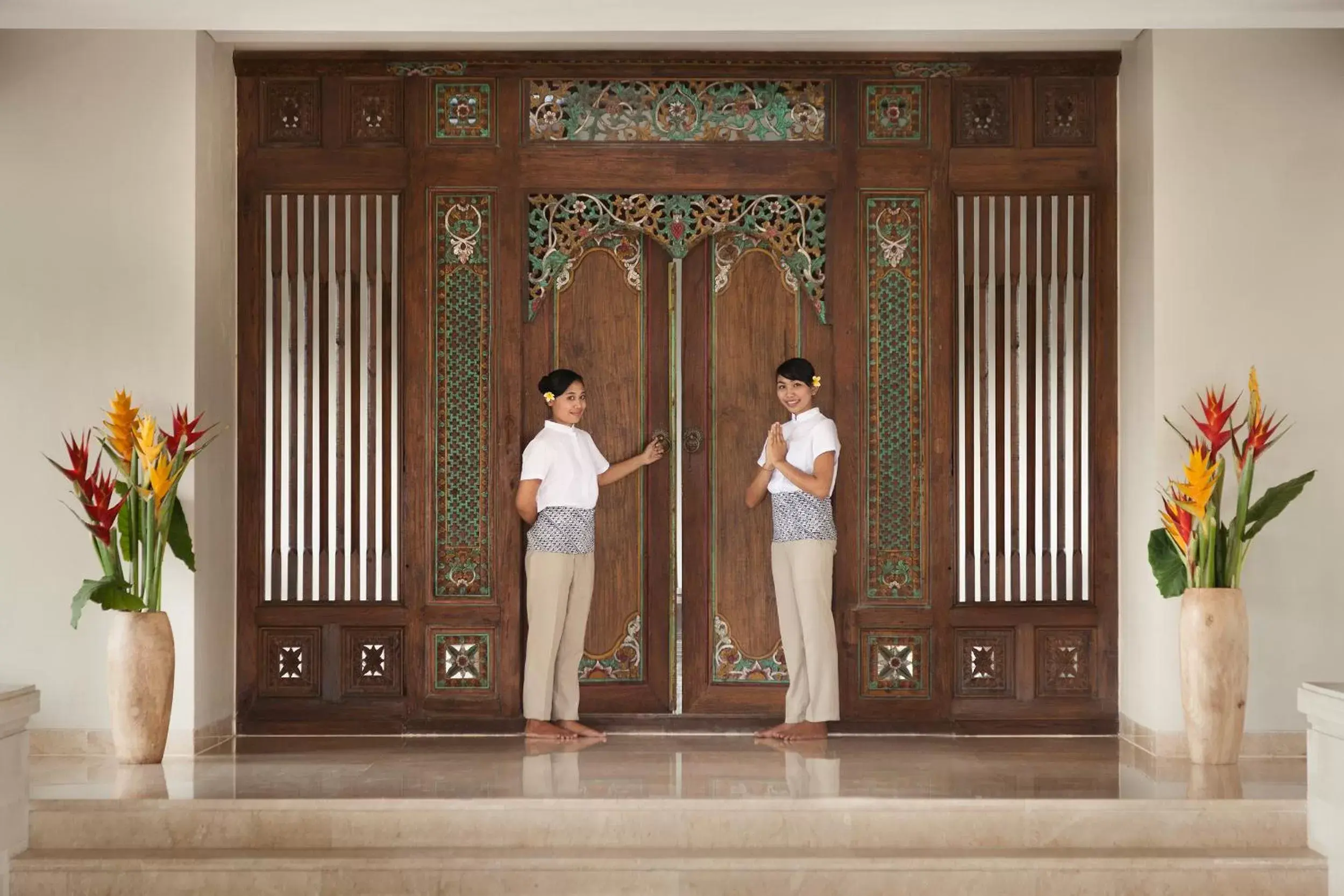 Facade/entrance in Kamandalu Ubud Facade/entrance in Kamandalu Ubud