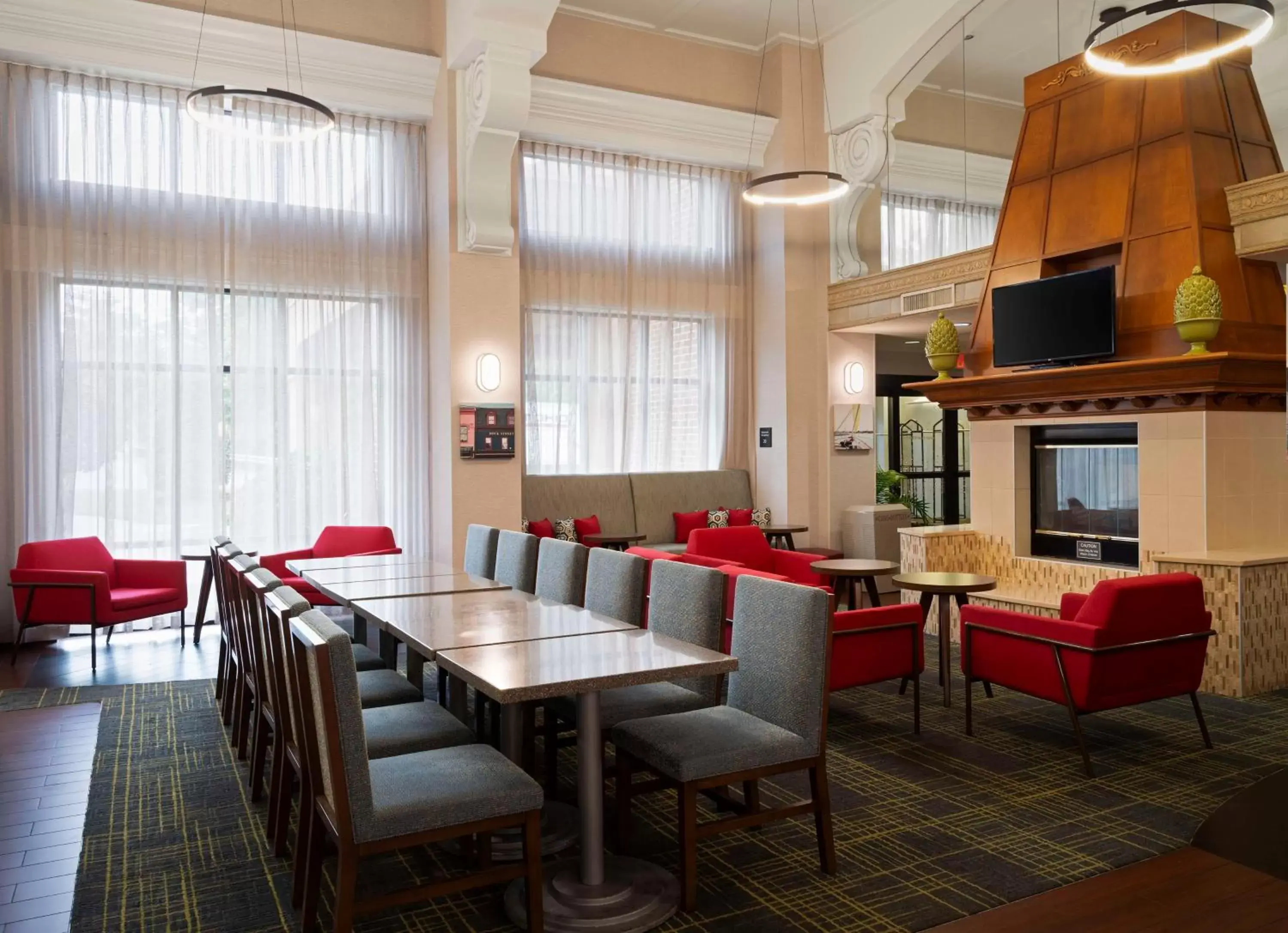 Lobby or reception in Hampton Inn & Suites Arundel Mills/Baltimore