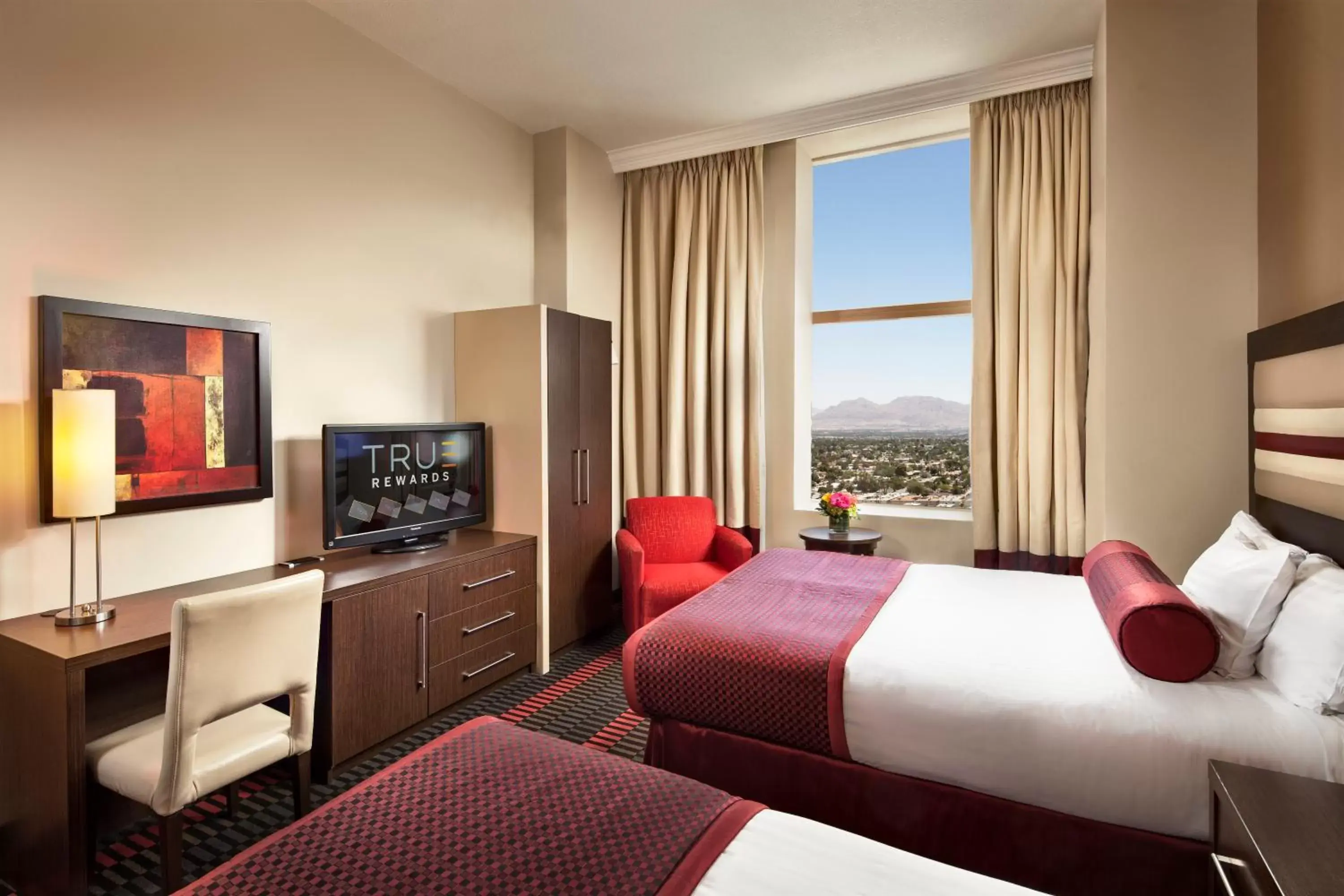 Bedroom in The STRAT Hotel, Casino & Tower
