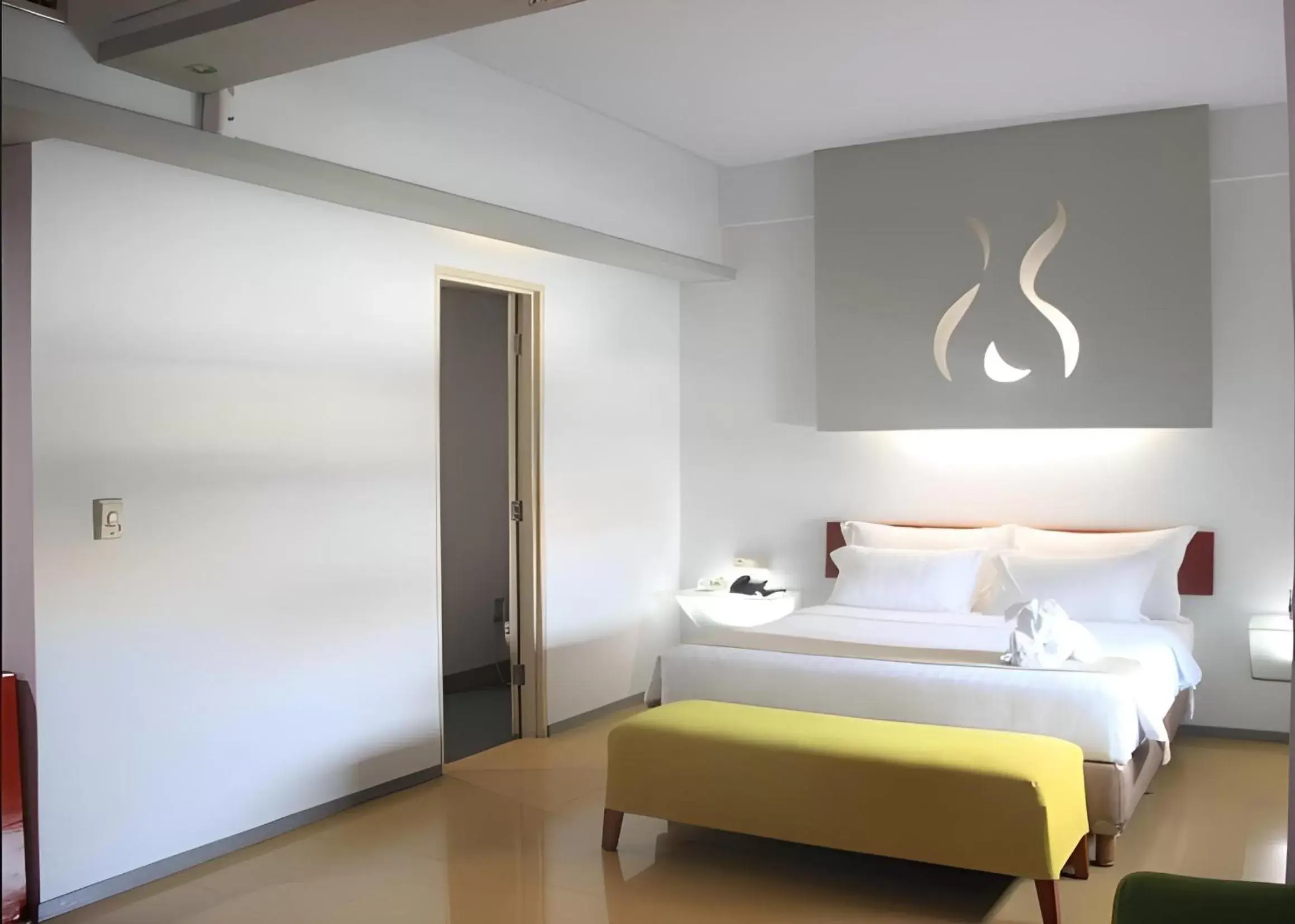 Bed in Sparks Life Jakarta, ARTOTEL Curated