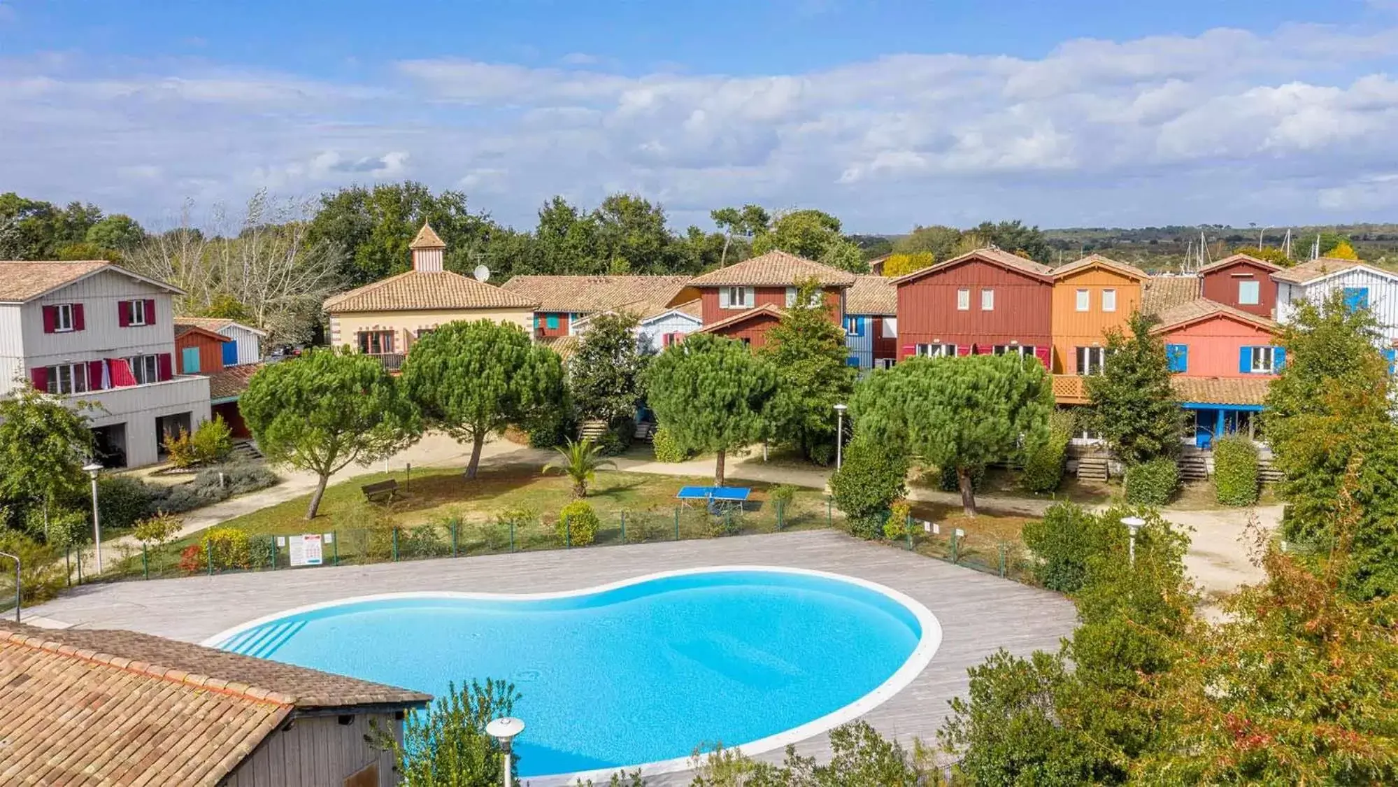 Pool View in Madame Vacances Les Rives Marines