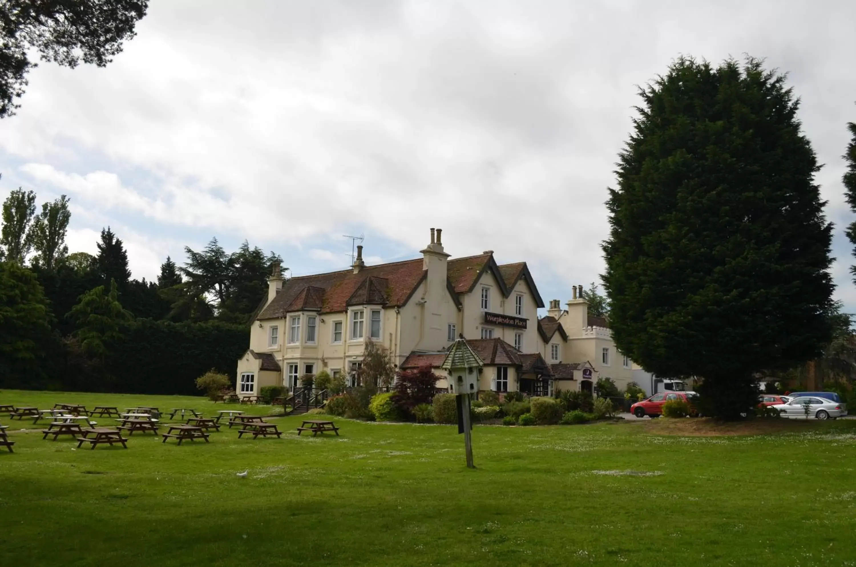 Facade/entrance, Property Building in Worplesdon Place Hotel