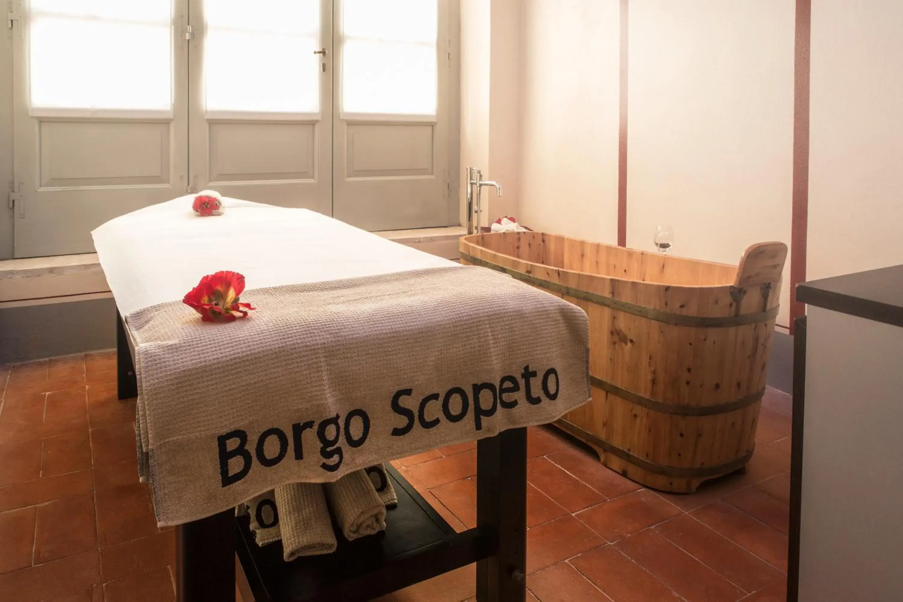 Massage, Property Logo/Sign in Borgo Scopeto Wine & Country Relais