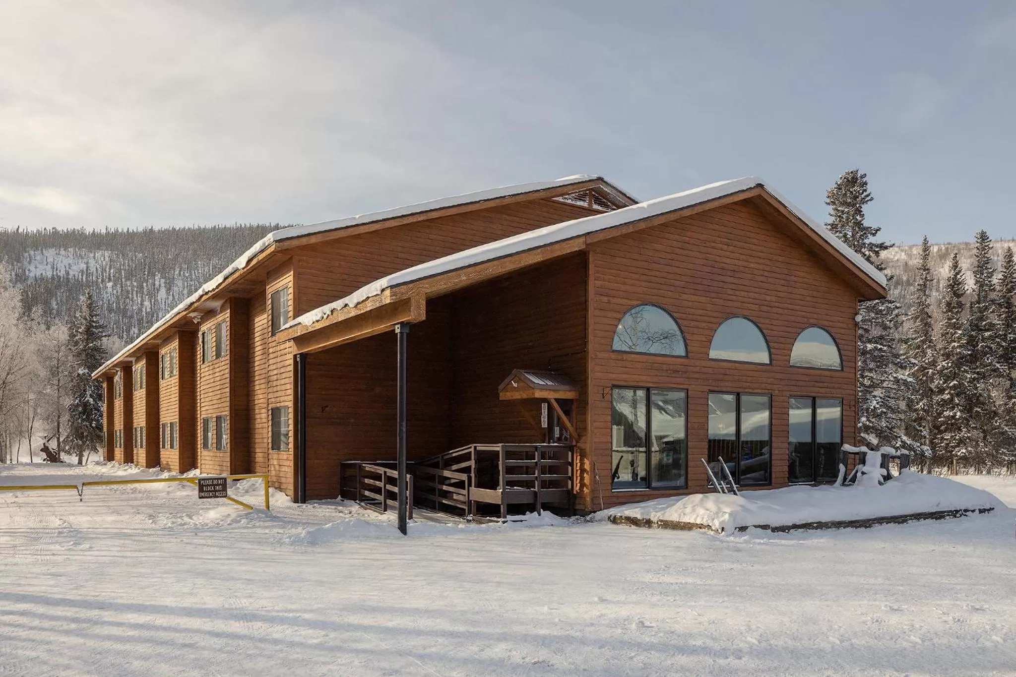 Property building in Chena Hot Springs Resort