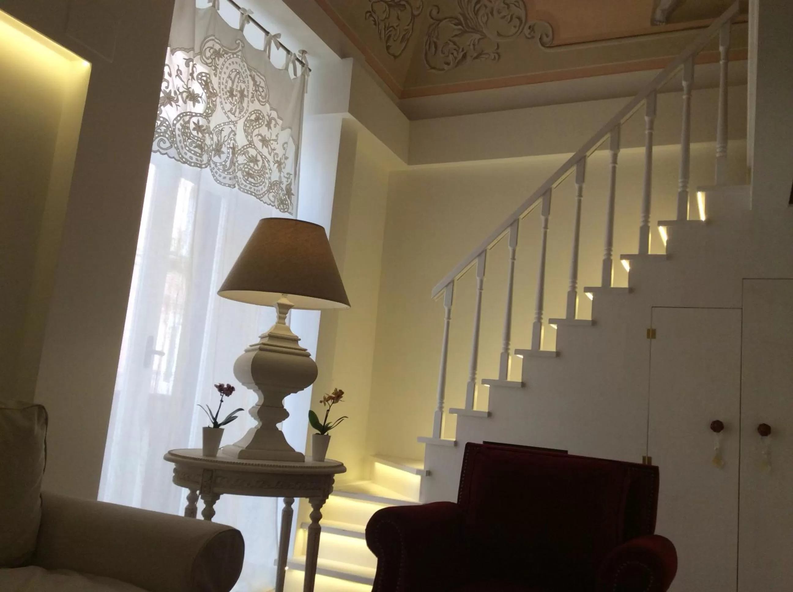 Decorative detail in Suite Le Perle