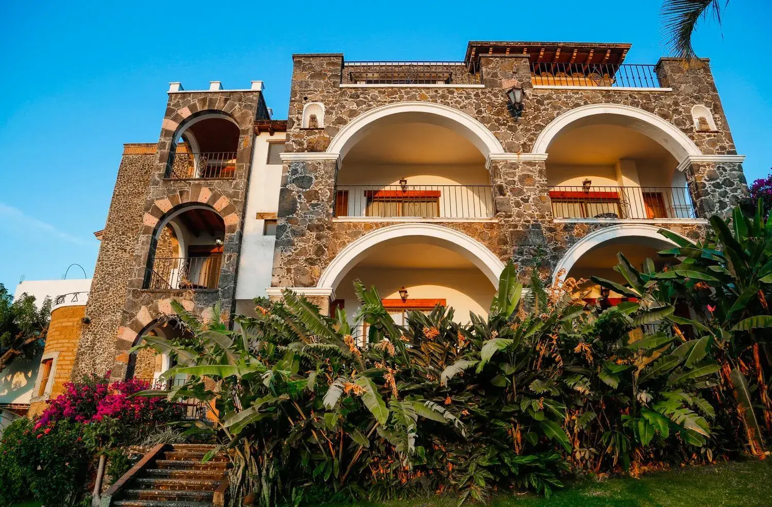 Balcony/Terrace, Property Building in Posada del Tepozteco