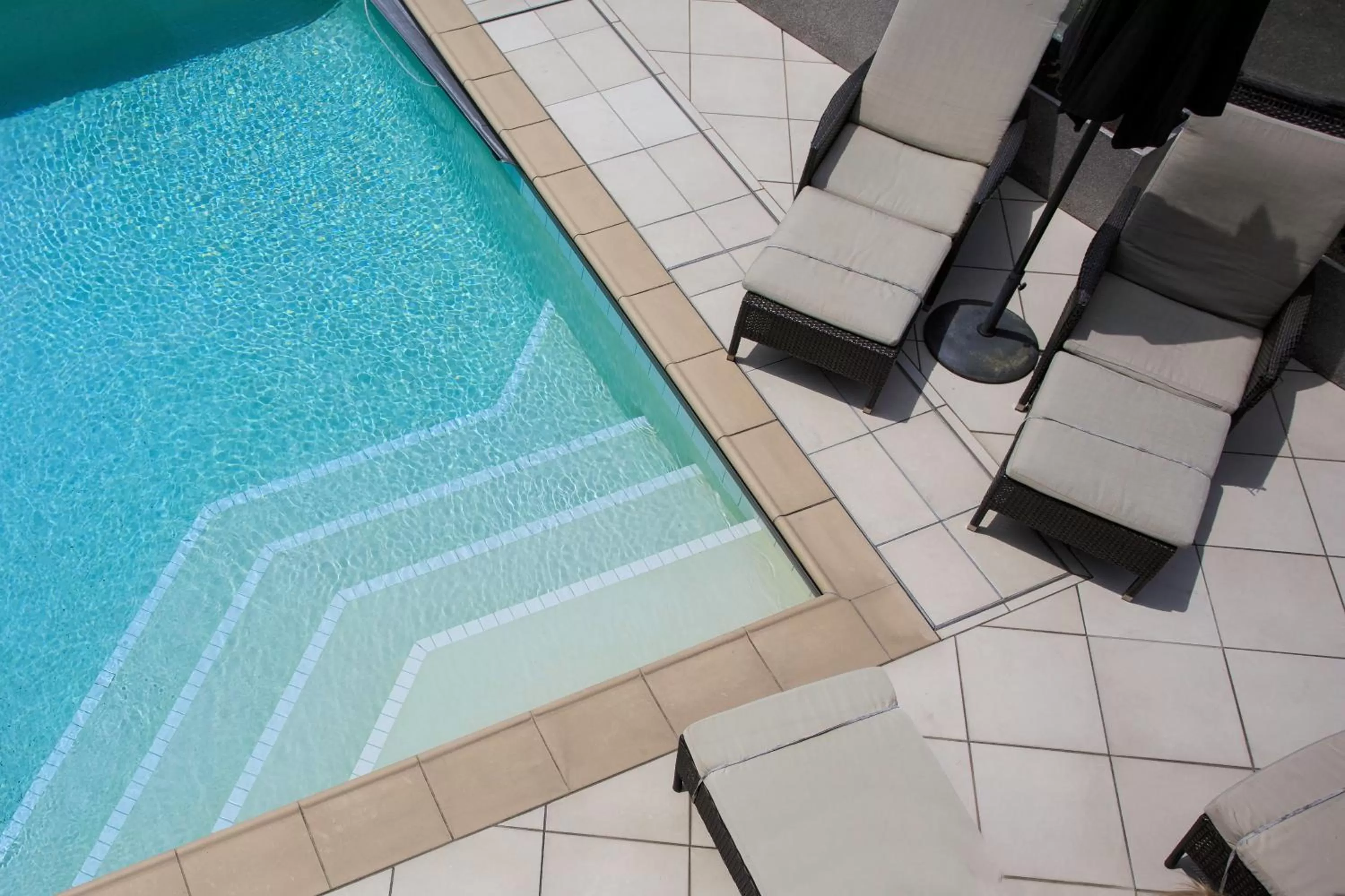 Pool view in Tides Hotel