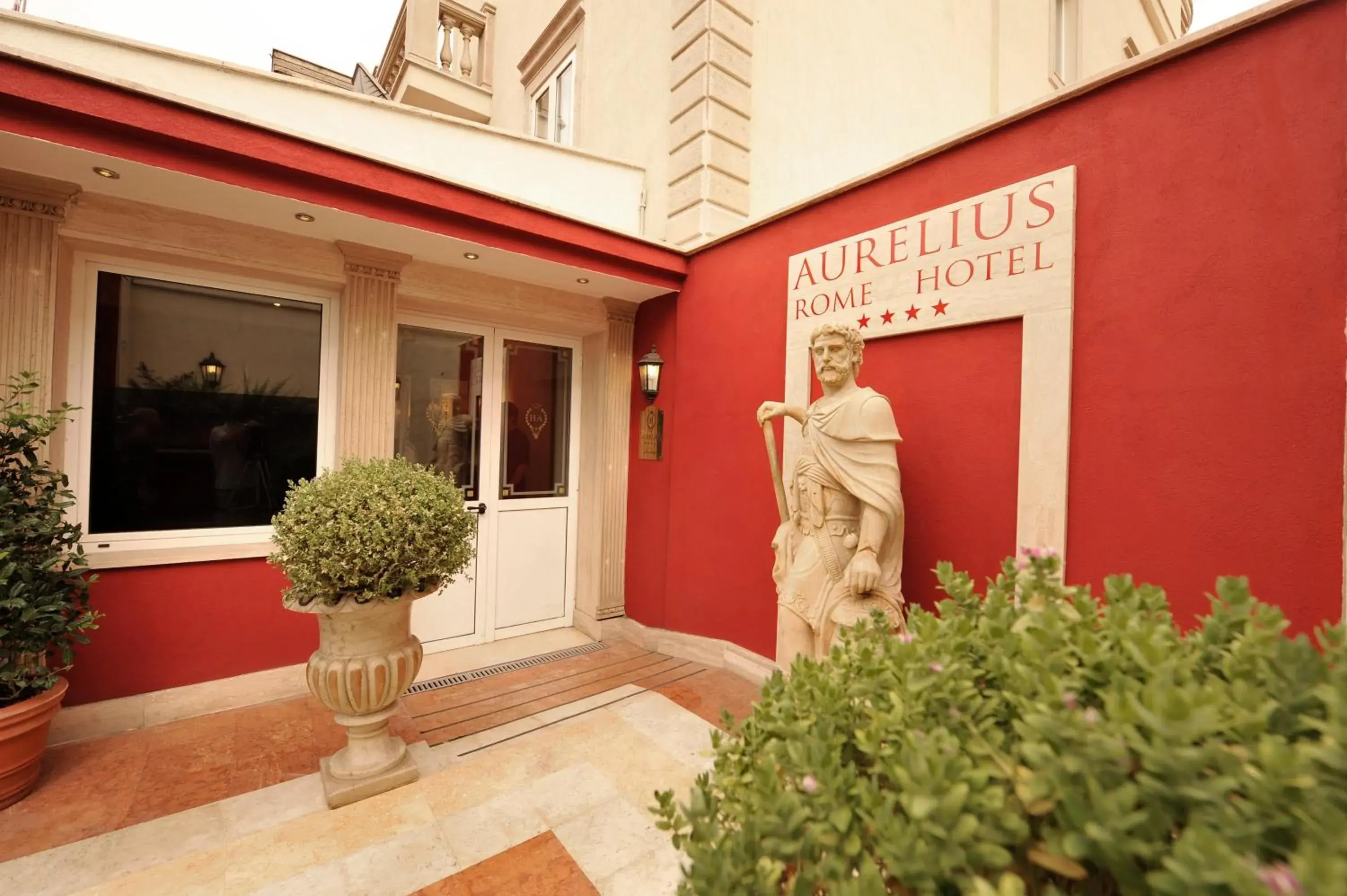 Facade/entrance in Aurelius Art Gallery Hotel