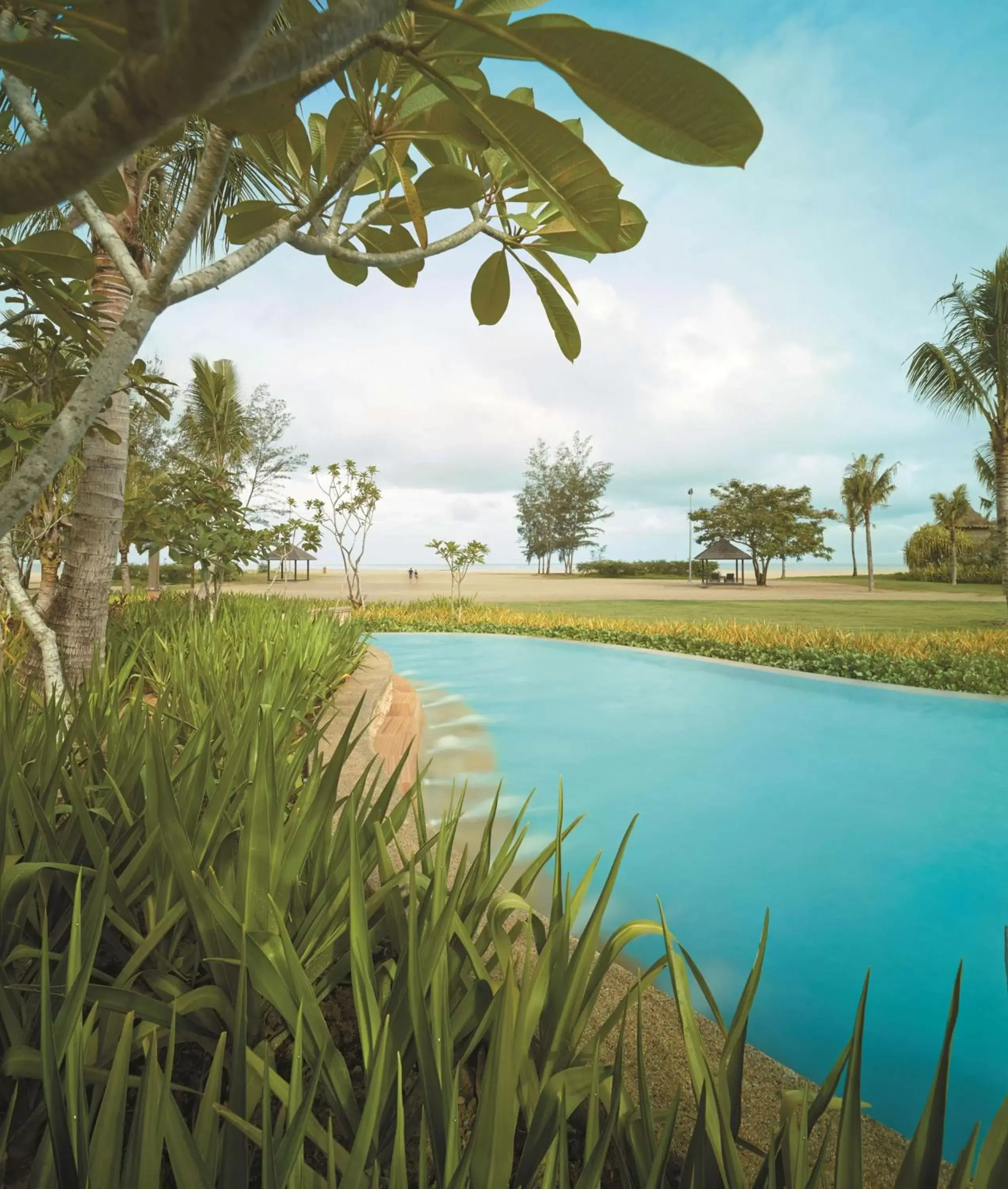 On site, Swimming Pool in Shangri-La Rasa Ria, Kota Kinabalu