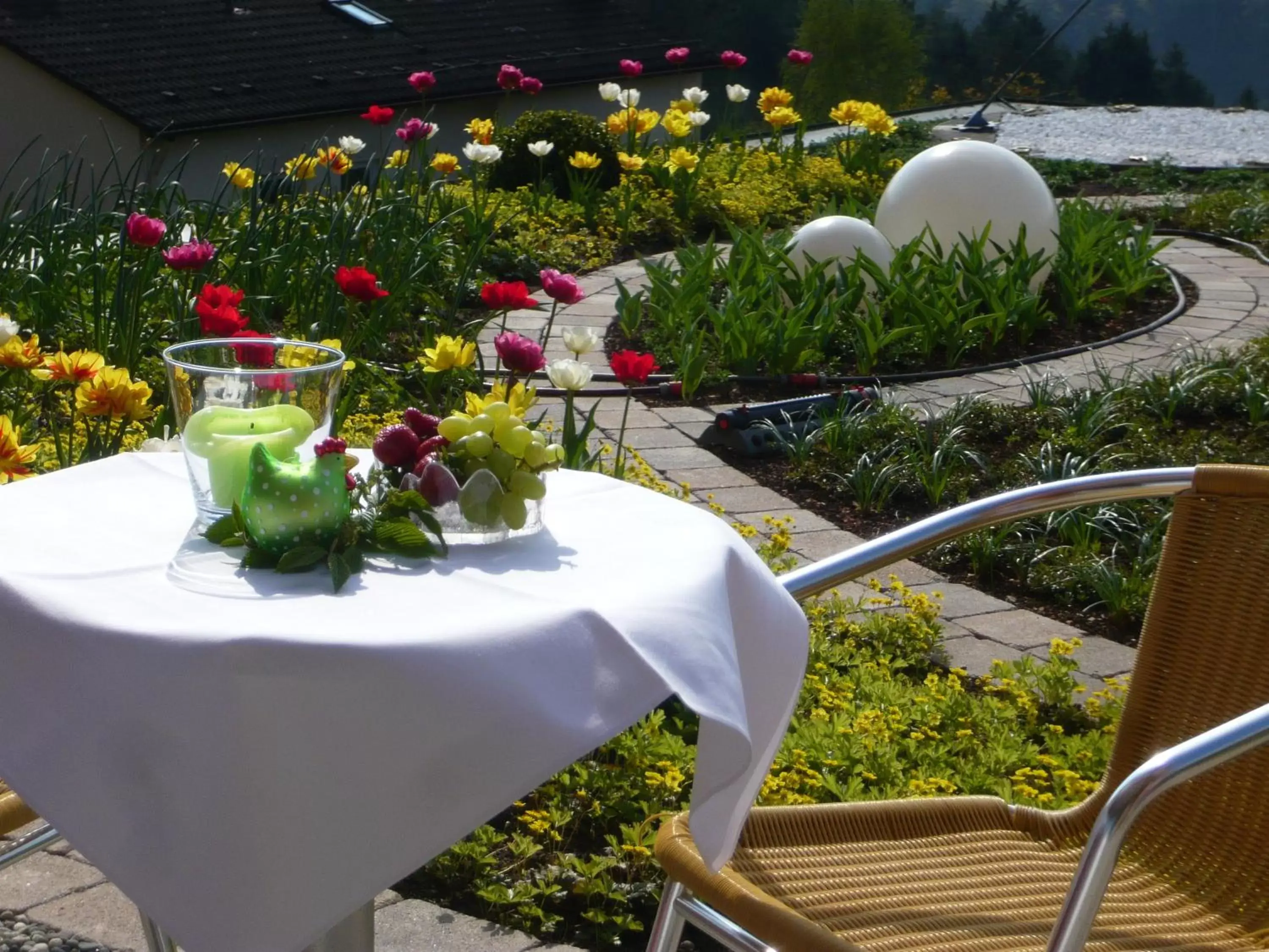 Garden in Hotel Hochwald