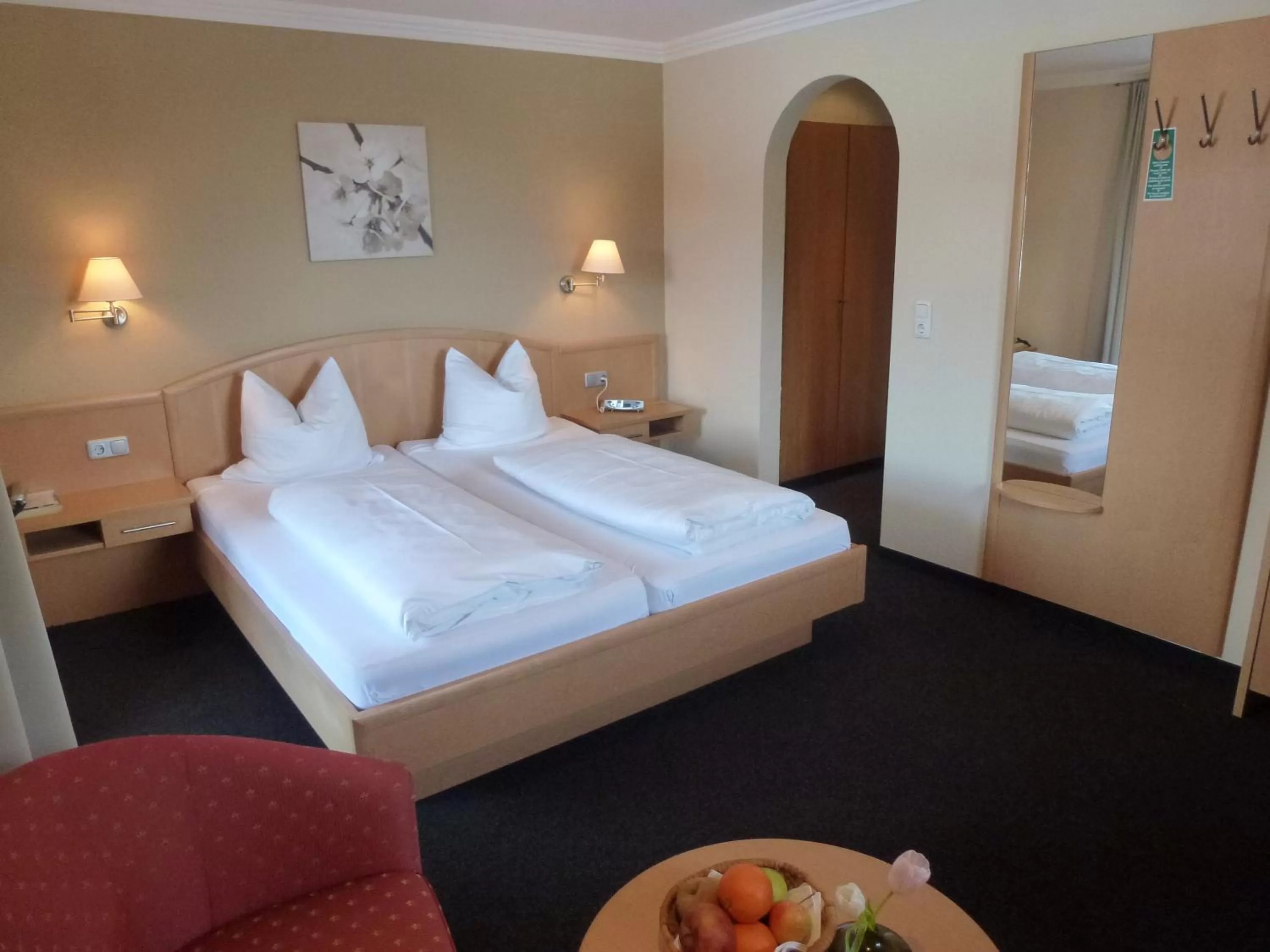 Photo of the whole room, Bed in Alpenhof Landhotel Restaurant