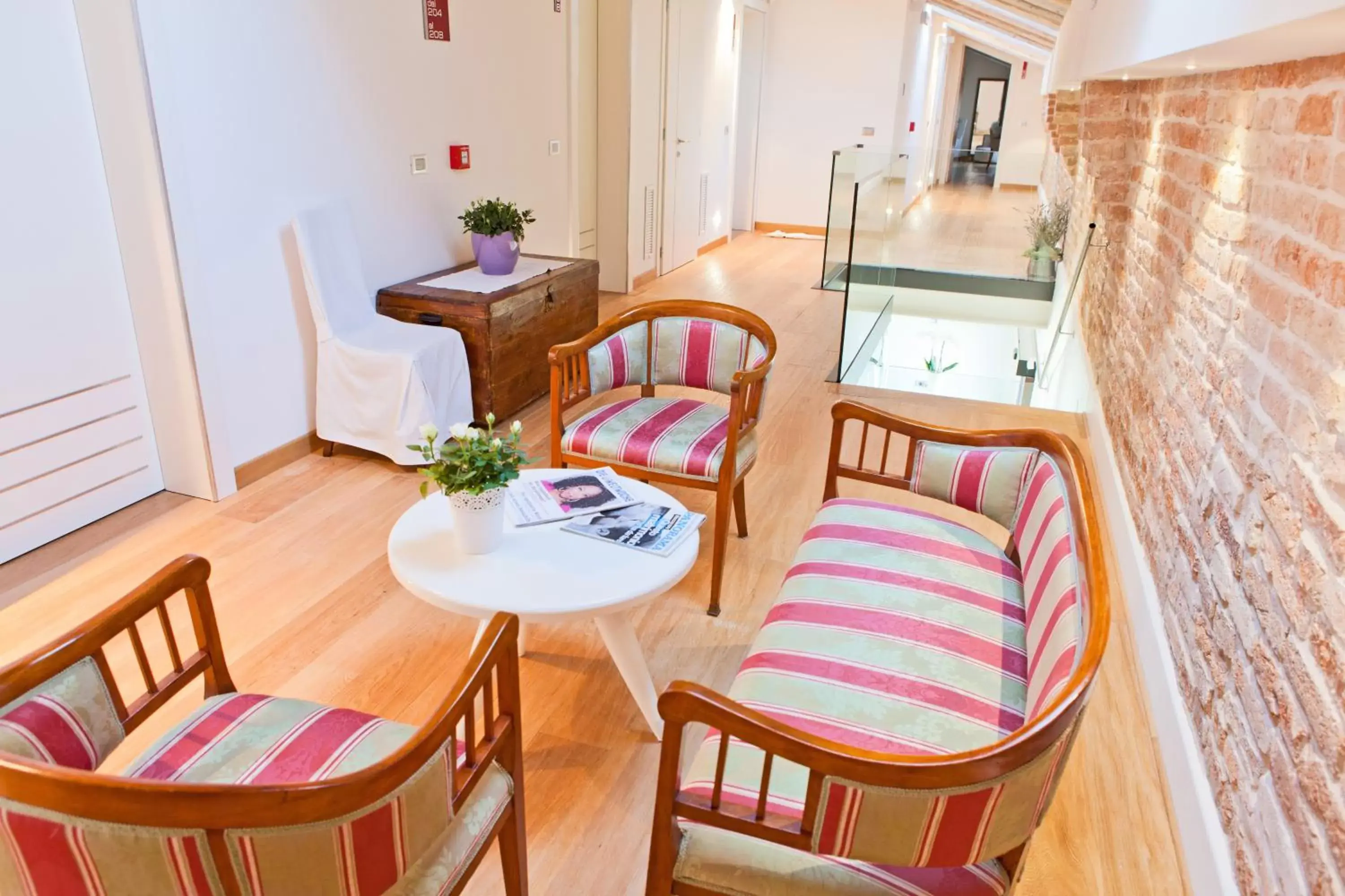 Lobby or reception, Seating Area in Do Ciacole In Relais