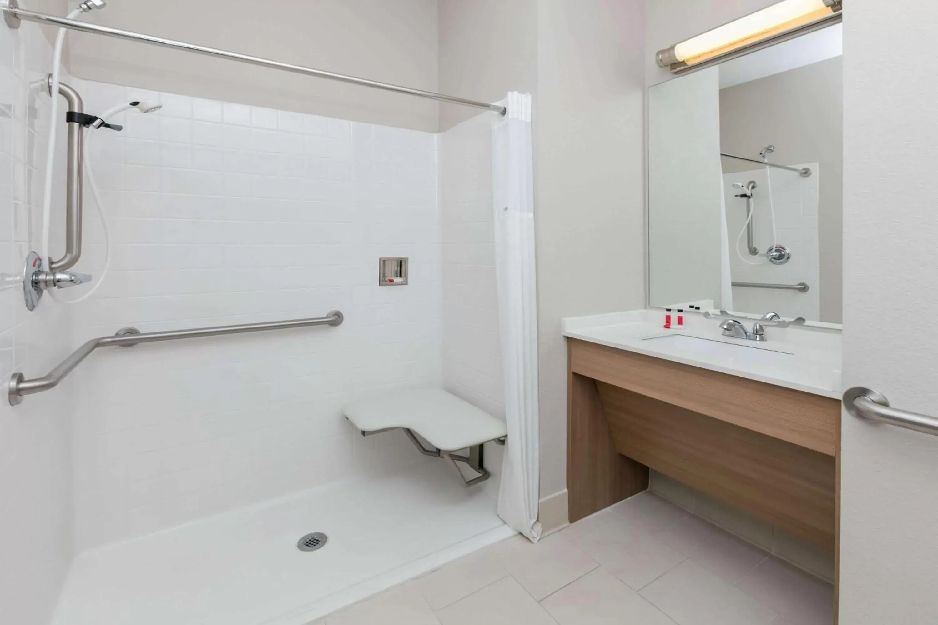 Shower, Bathroom in Microtel Inn and Suites by Wyndham Monahans