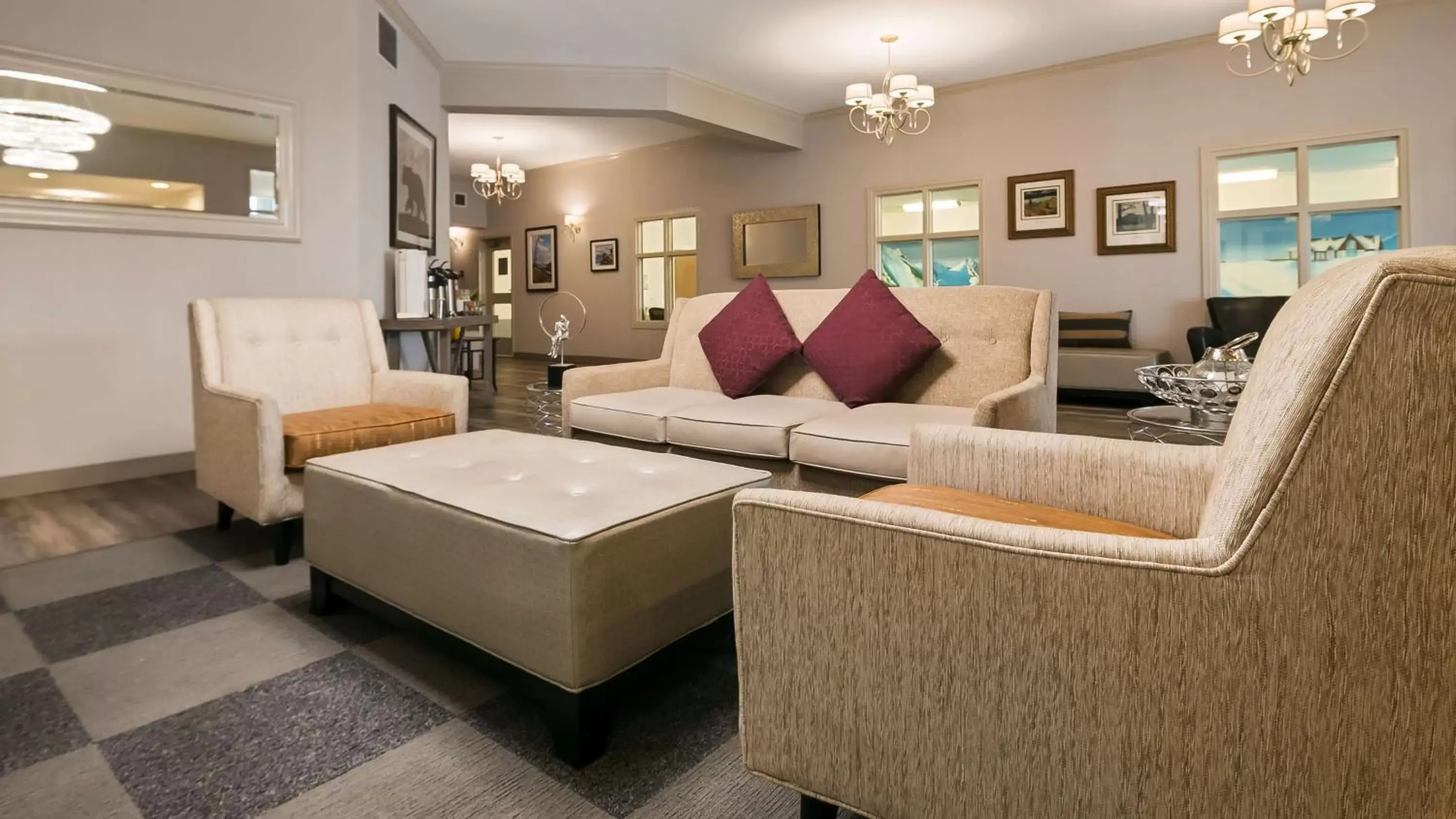 Lobby or reception, Seating Area in Best Western Mountainview Inn