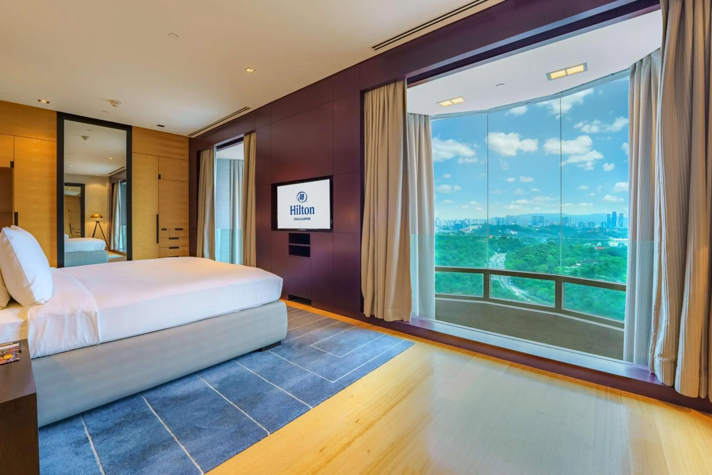 Bed in Hilton Kuala Lumpur