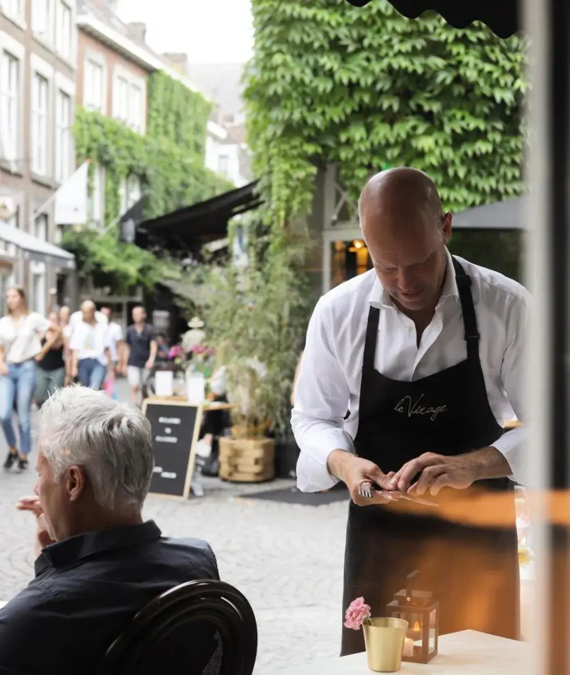 Le Virage bistro en hotel