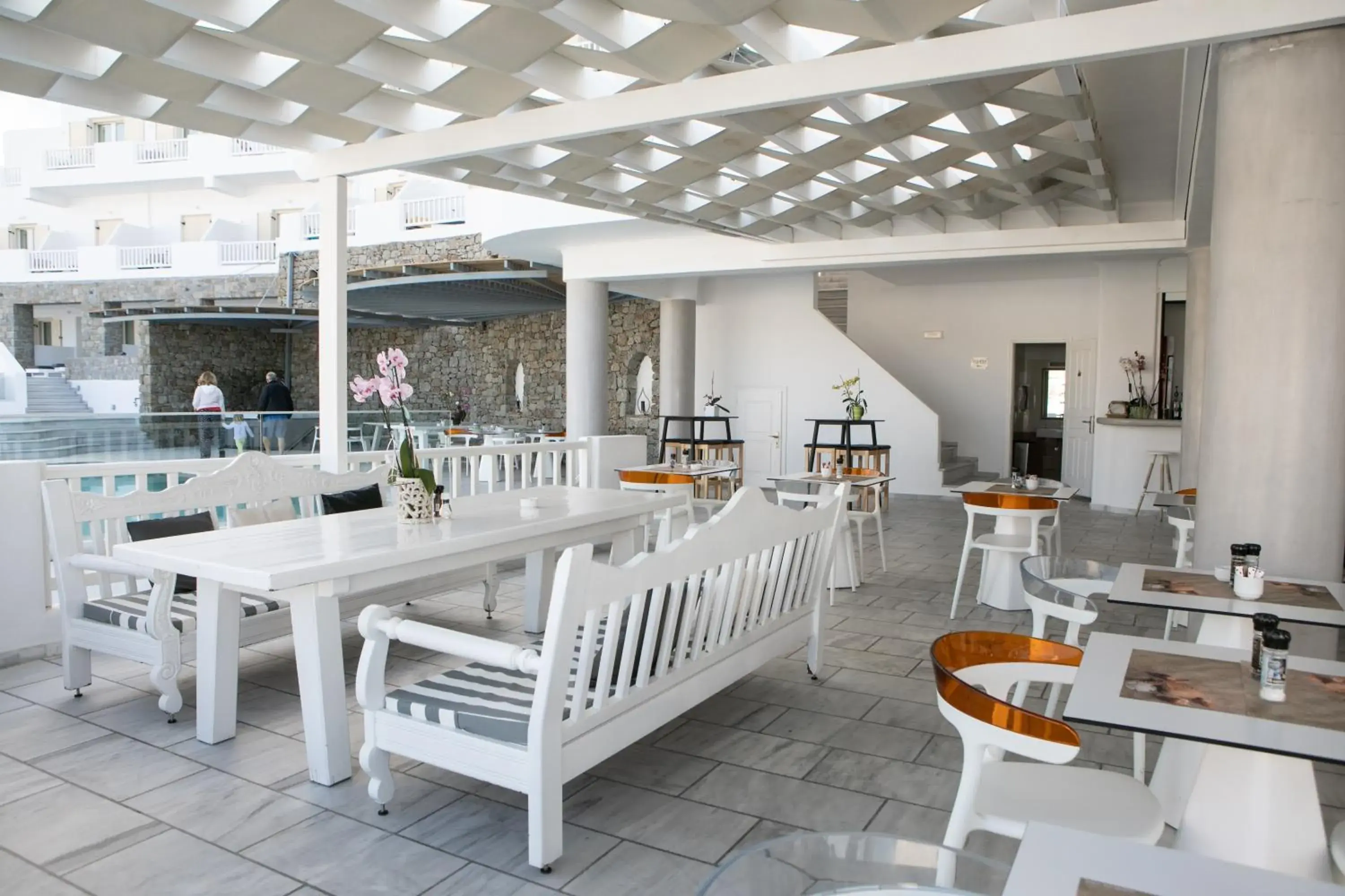 Restaurant/Places to Eat in The George Hotel Mykonos