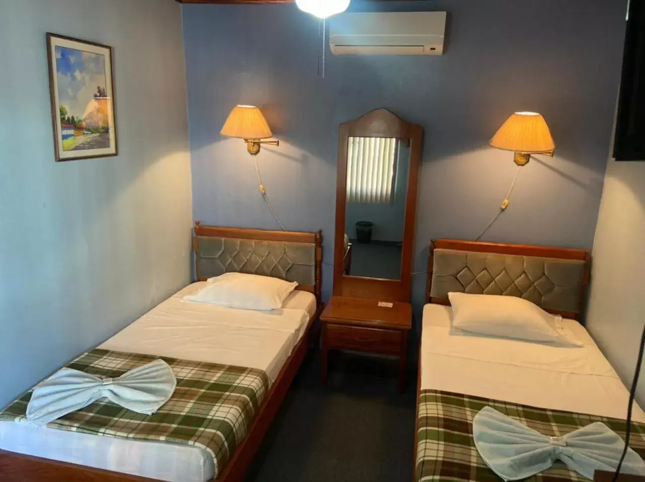 Bed in Hotel Naralit