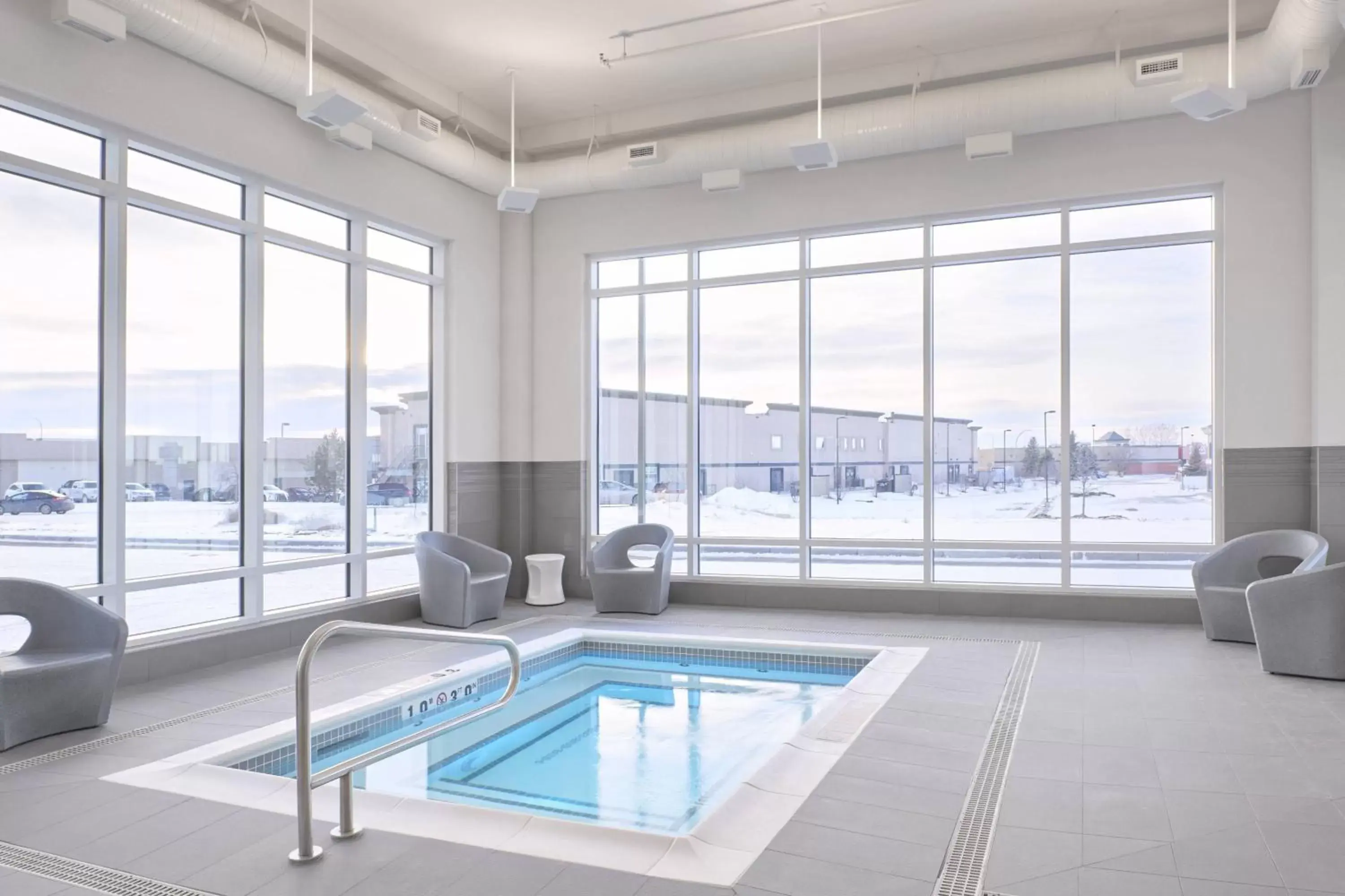Swimming Pool in TownePlace Suites by Marriott Medicine Hat