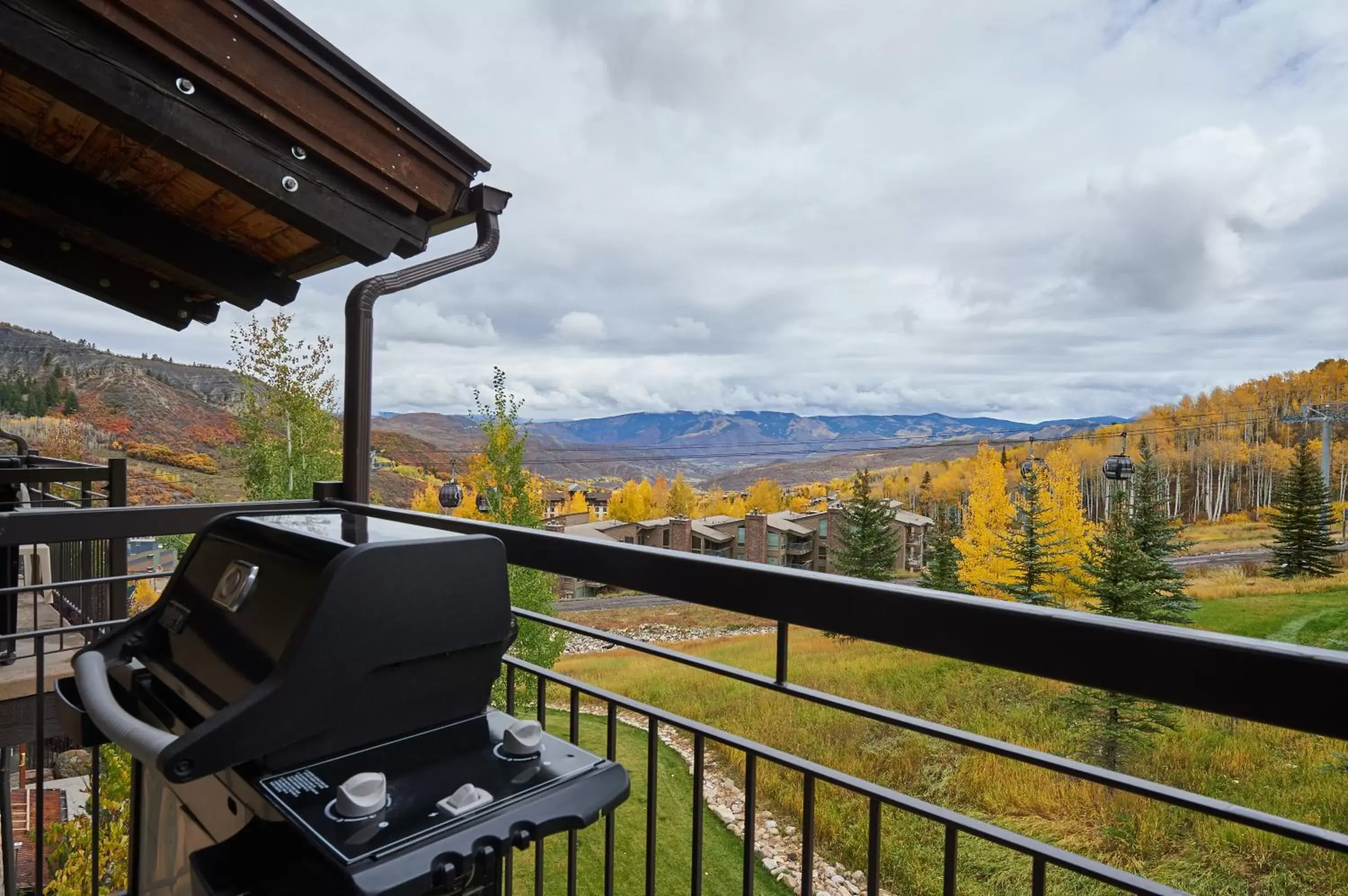 BBQ facilities in The Crestwood Snowmass Village