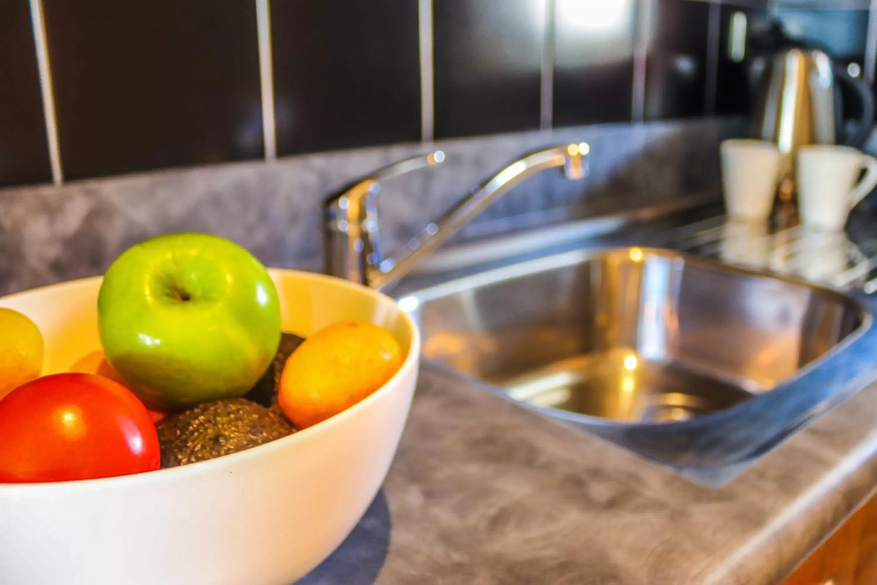 Kitchen or kitchenette in Coleraine Suites & Apartments