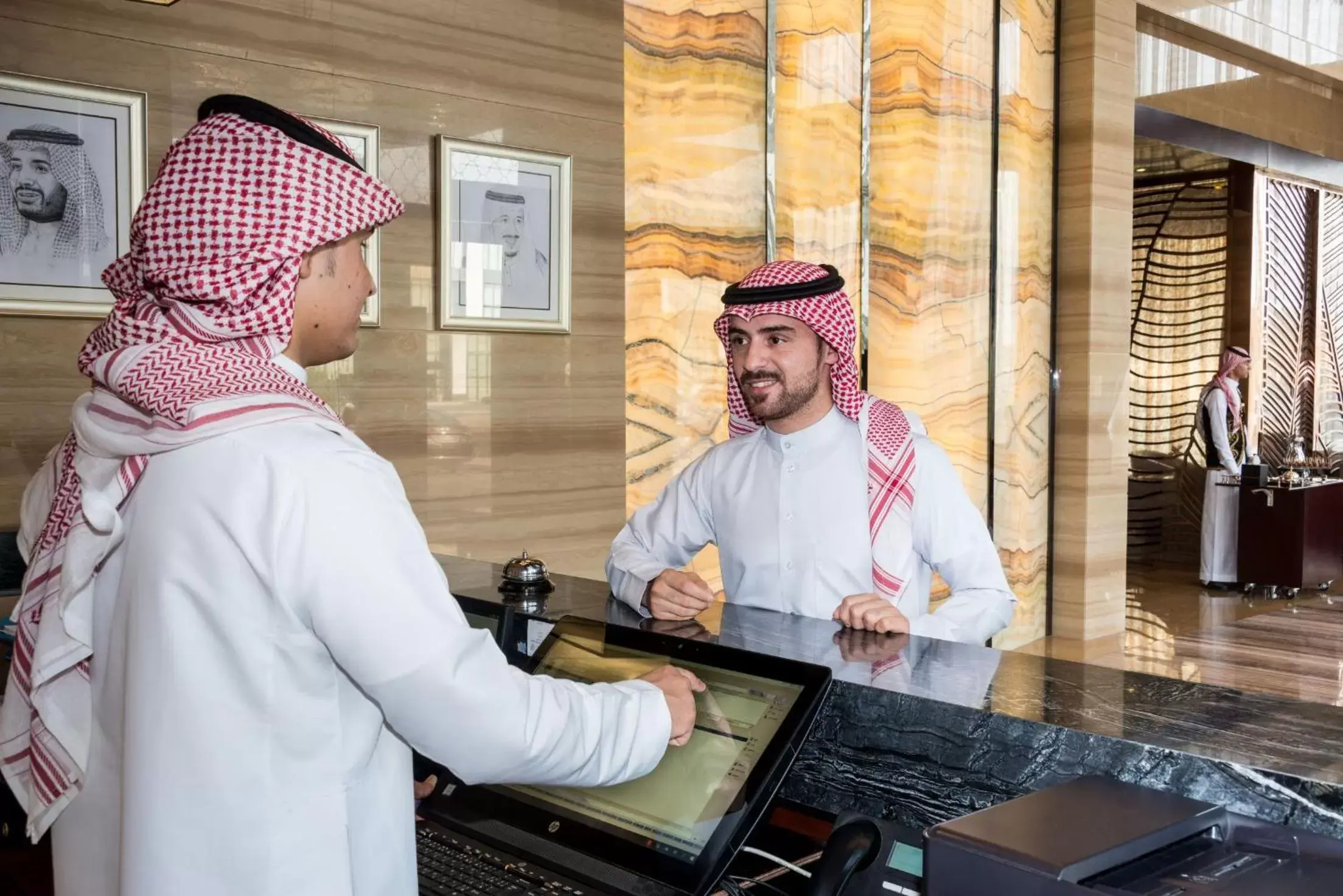 Lobby or reception in Boudl Al Sahafa Lobby or reception in Boudl Al Sahafa