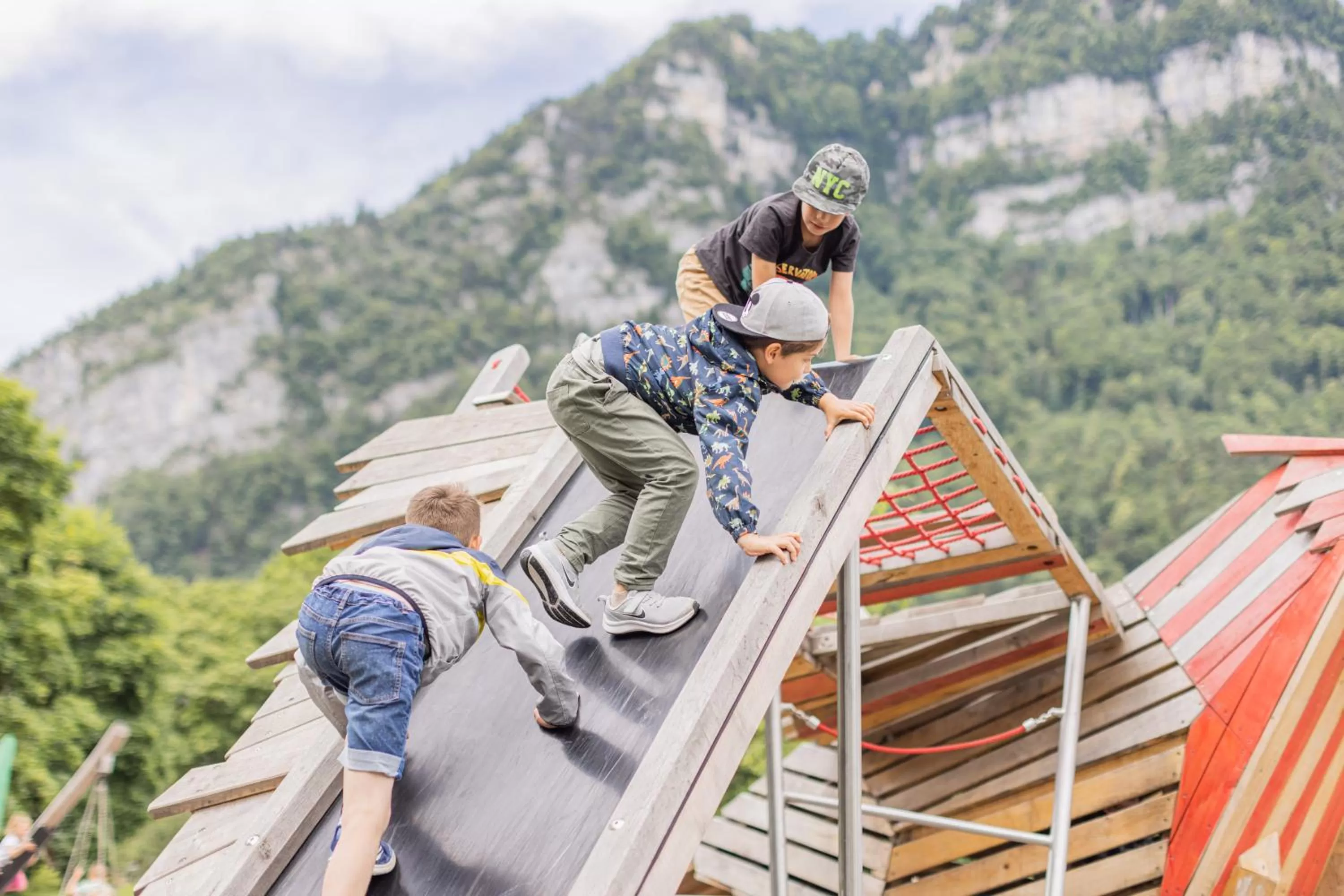 Children play ground in lintharena ag