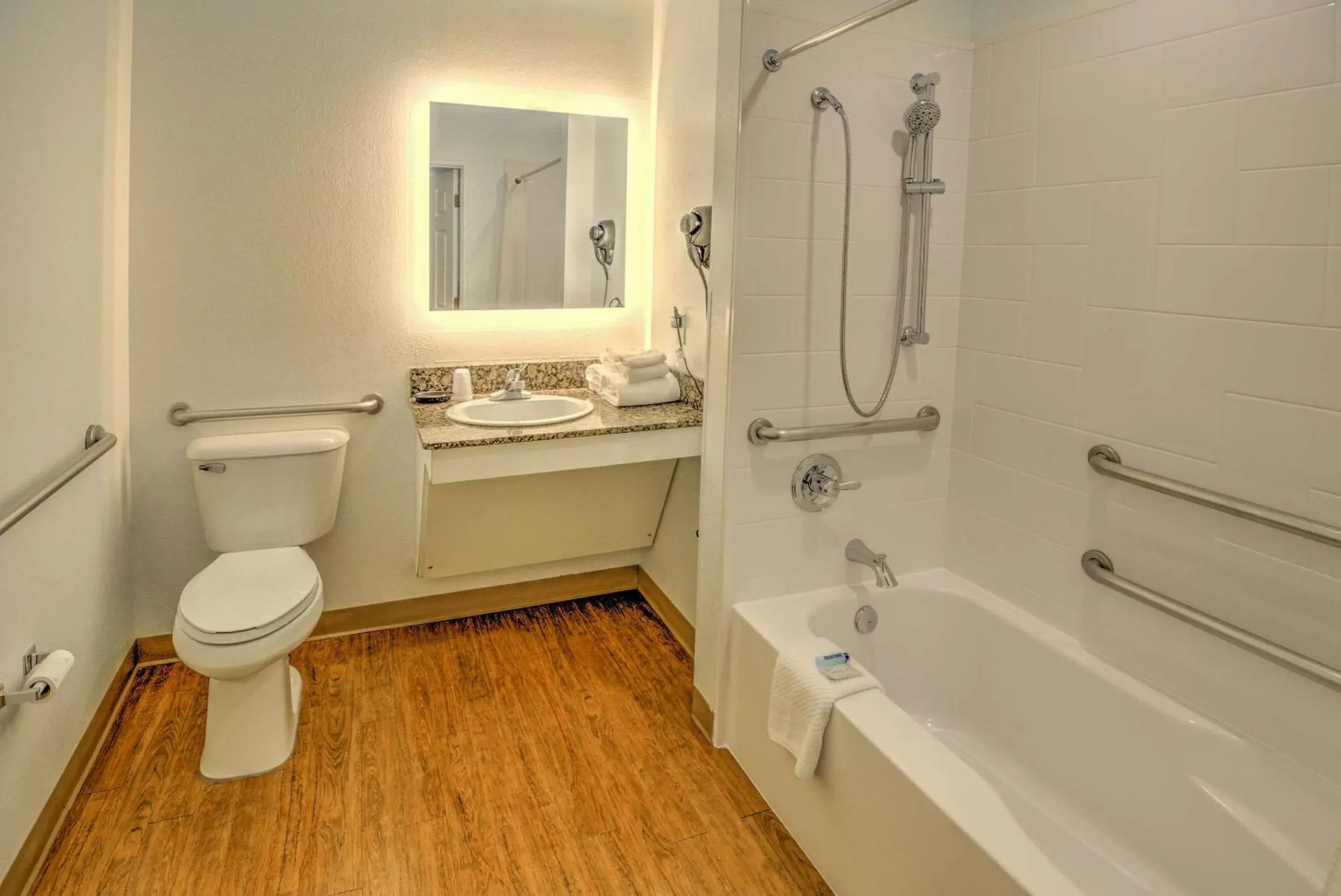 Bathroom in LeConte Hotel & Convention Center, Ascend Hotel Collection