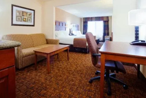 Photo of the whole room, Seating Area in Holiday Inn Express Hotel & Suites Mount Airy, an IHG Hotel