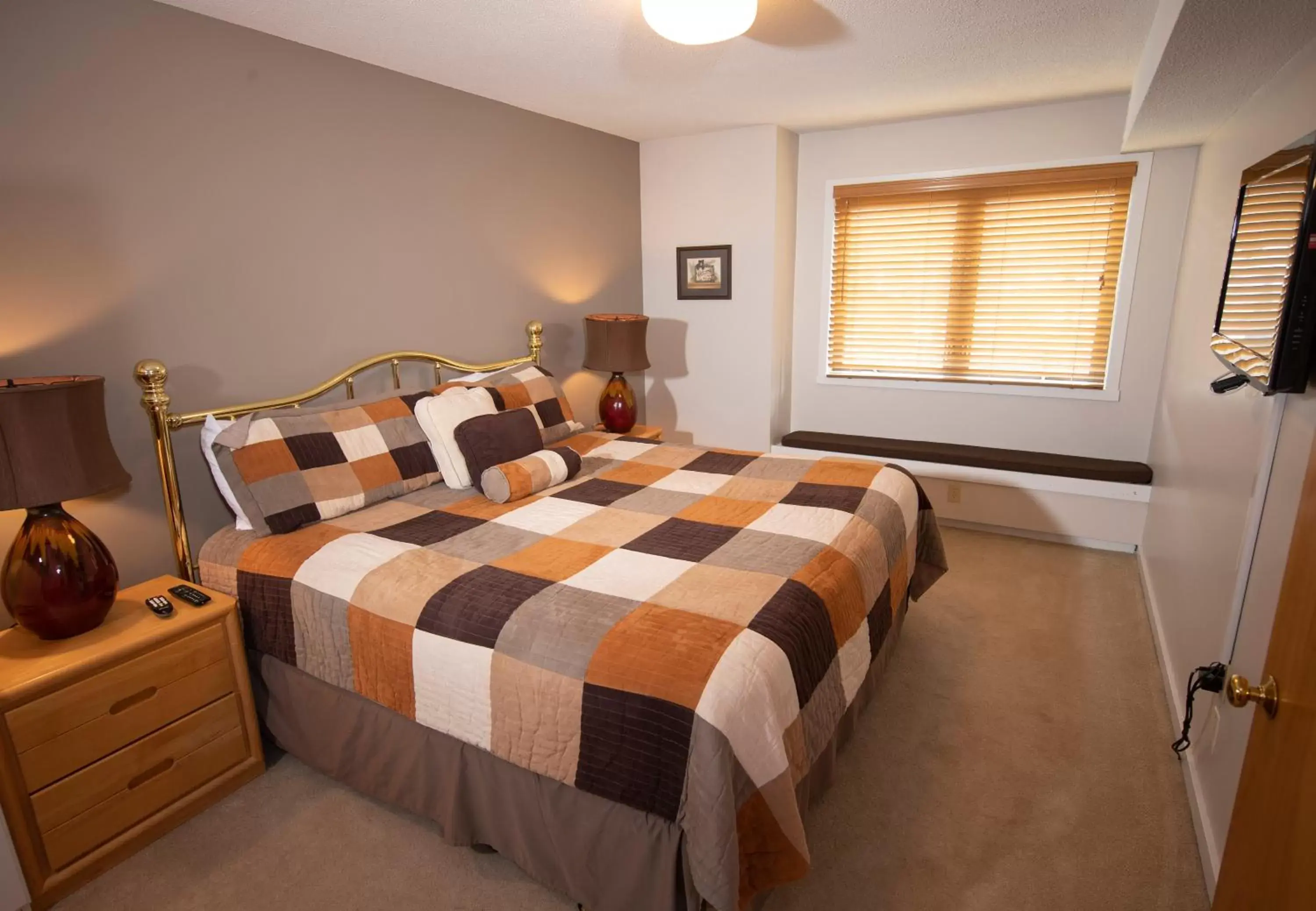 Bed in Mountain Lodge at Okemo Bed in Mountain Lodge at Okemo