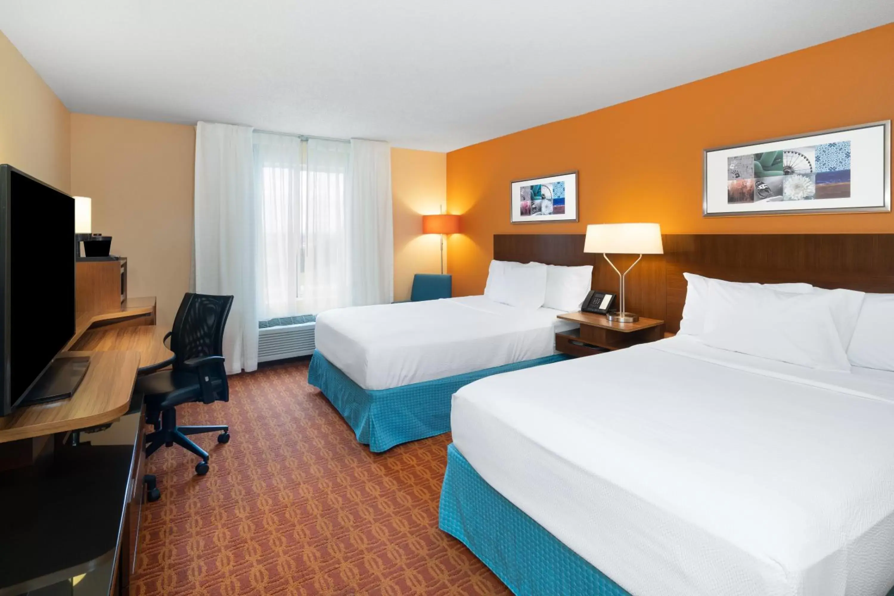 Bedroom, Bed in Fairfield Inn and Suites by Marriott Nashville Smyrna