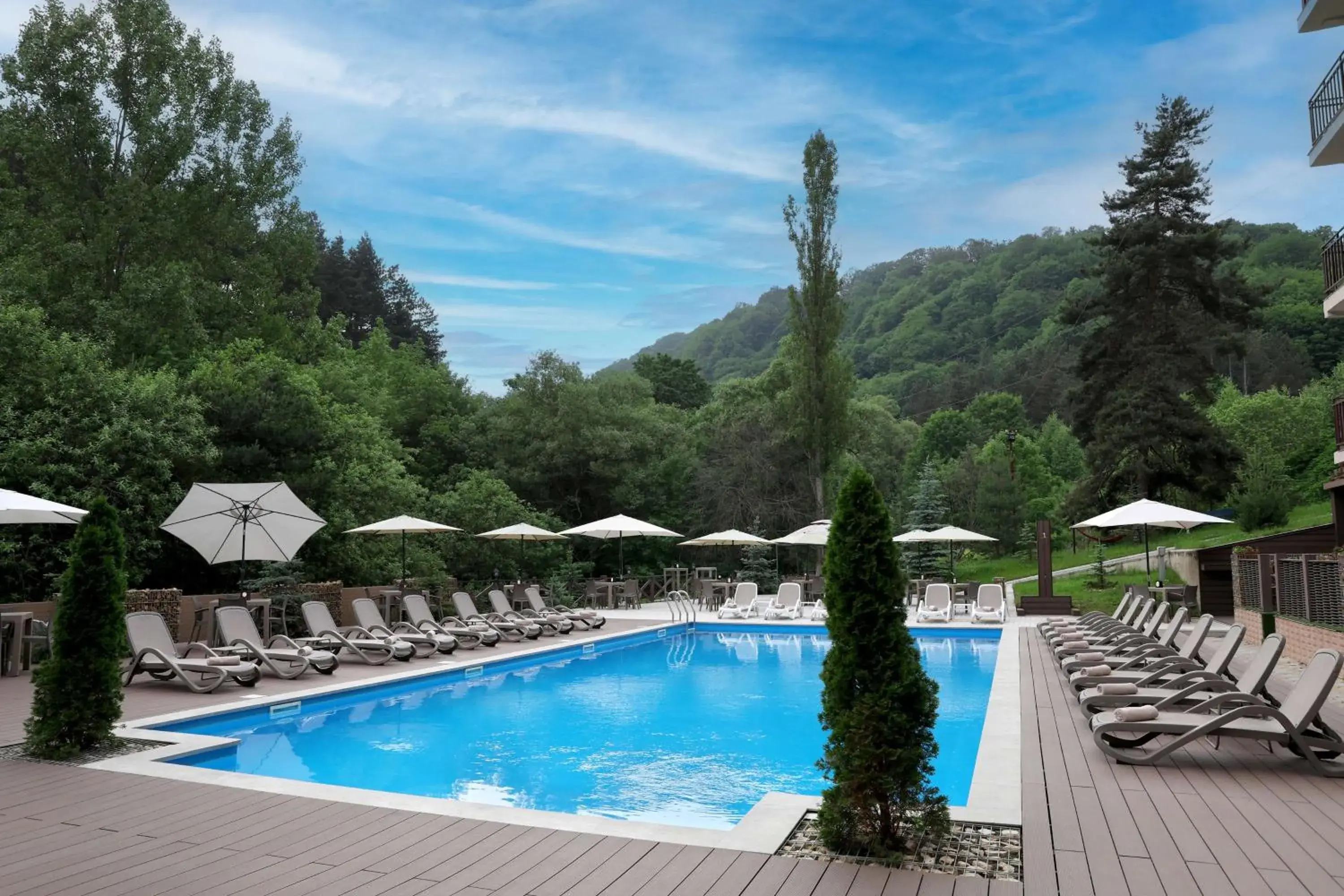 Pool view, Swimming Pool in Best Western Plus Paradise Hotel Dilijan