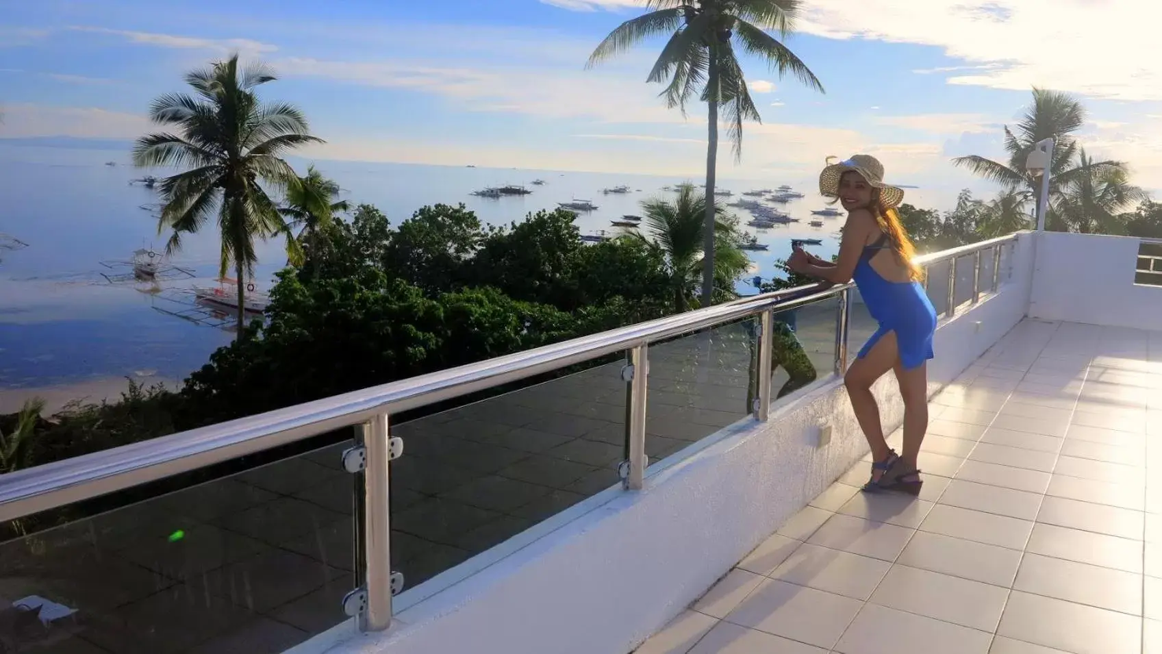 Balcony/Terrace in Bohol South Beach Hotel