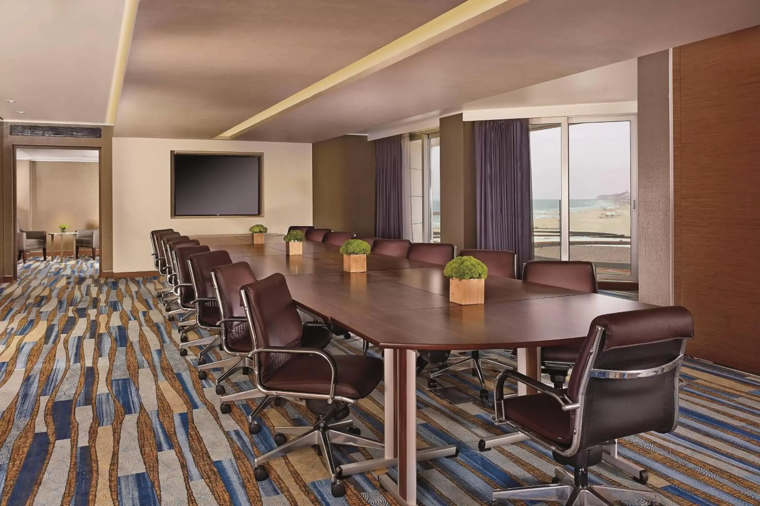 Meeting/conference room in The Ritz-Carlton, Herzliya