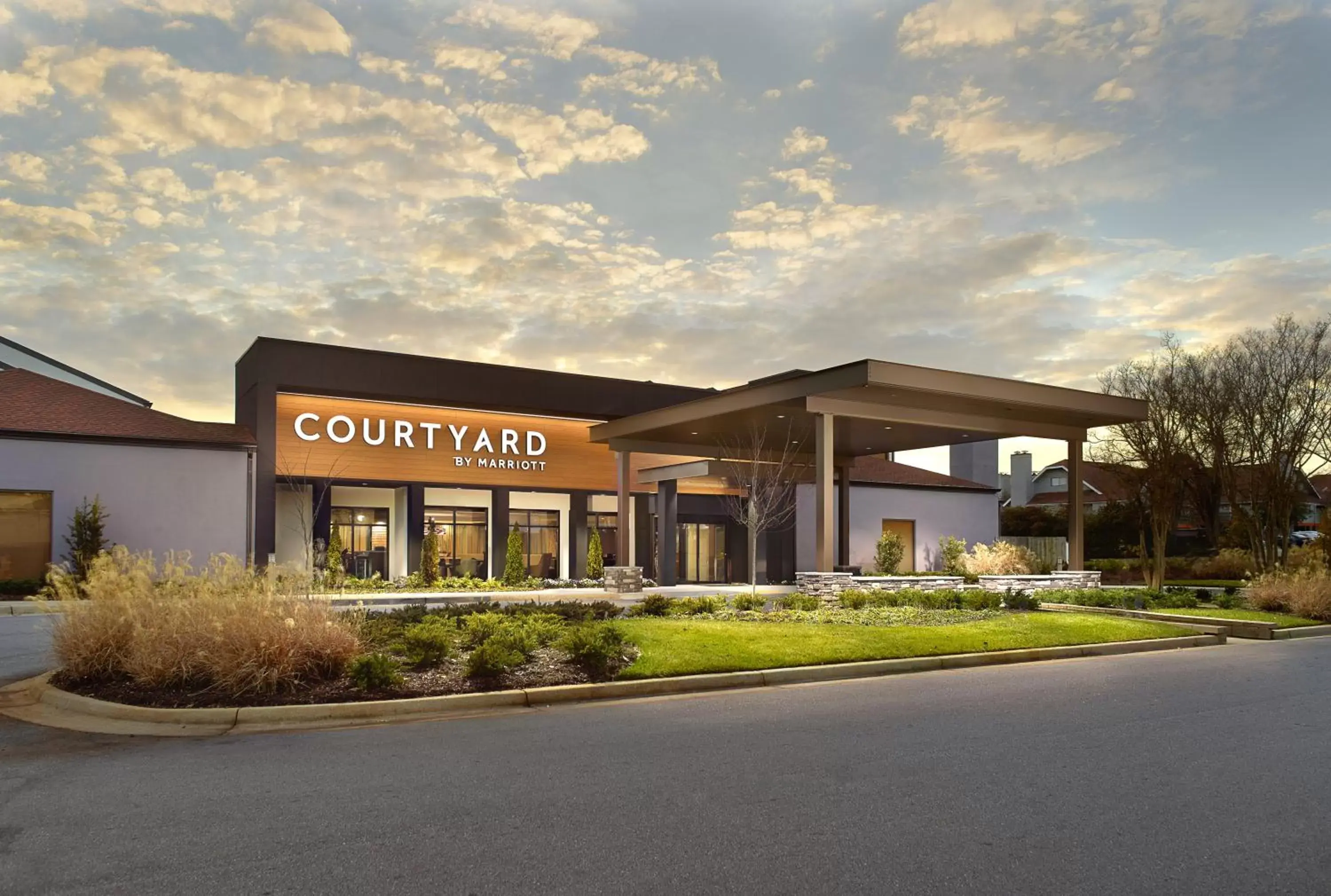 Property building in Courtyard Greenville Haywood Mall