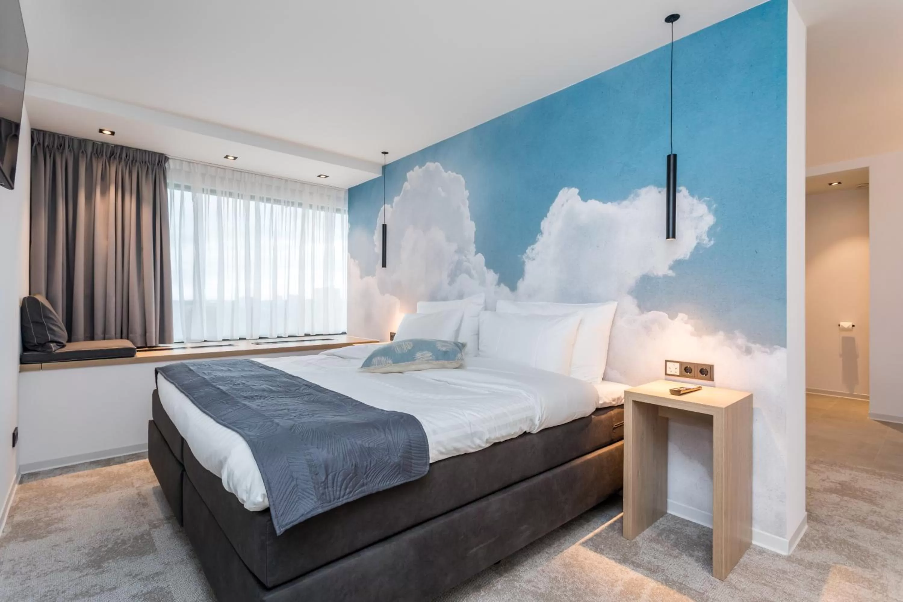 Bed in Hotel de Rousch - 4 sterren Superieur