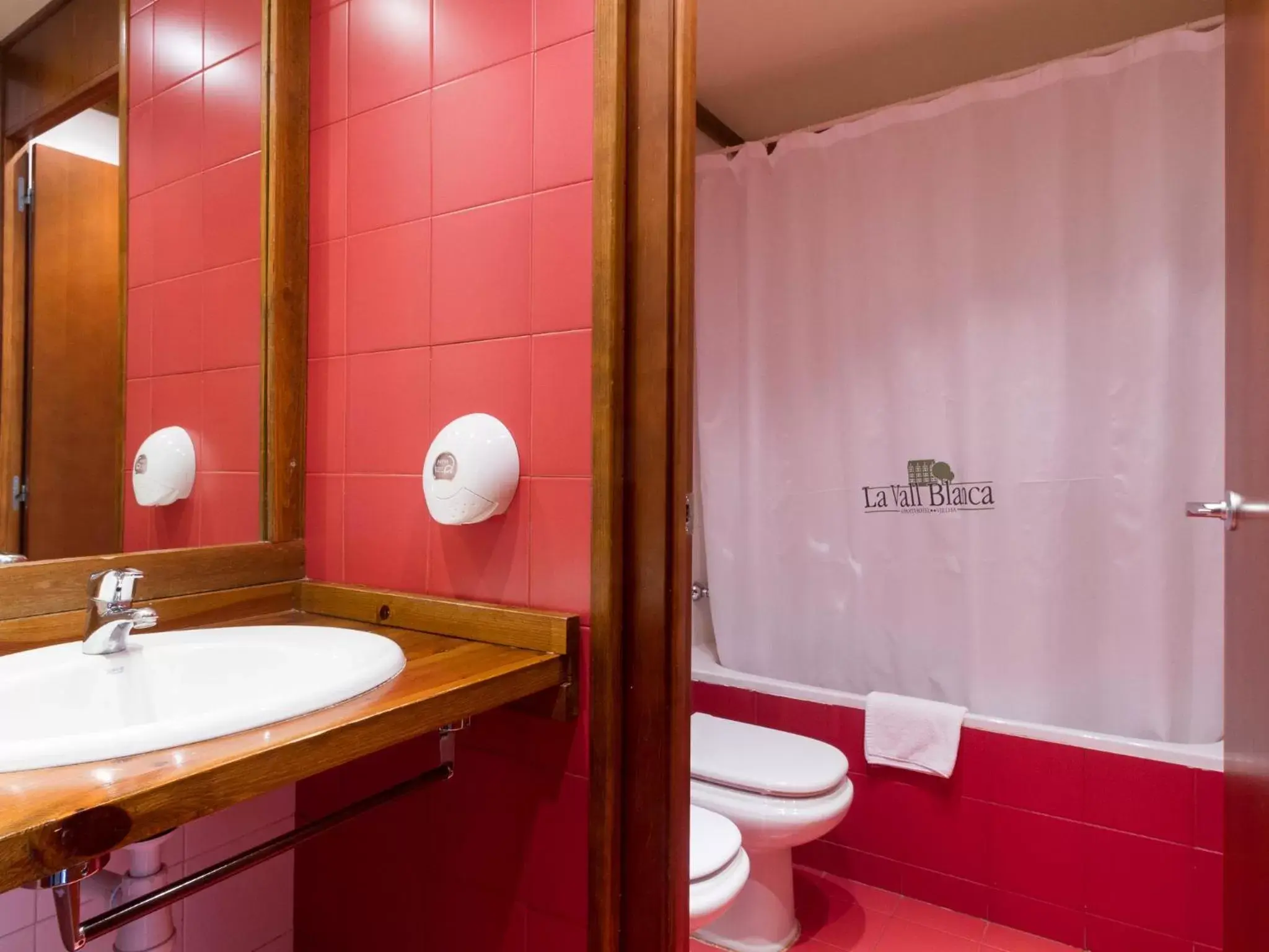 Decorative detail, Bathroom in Aparthotel La Vall Blanca