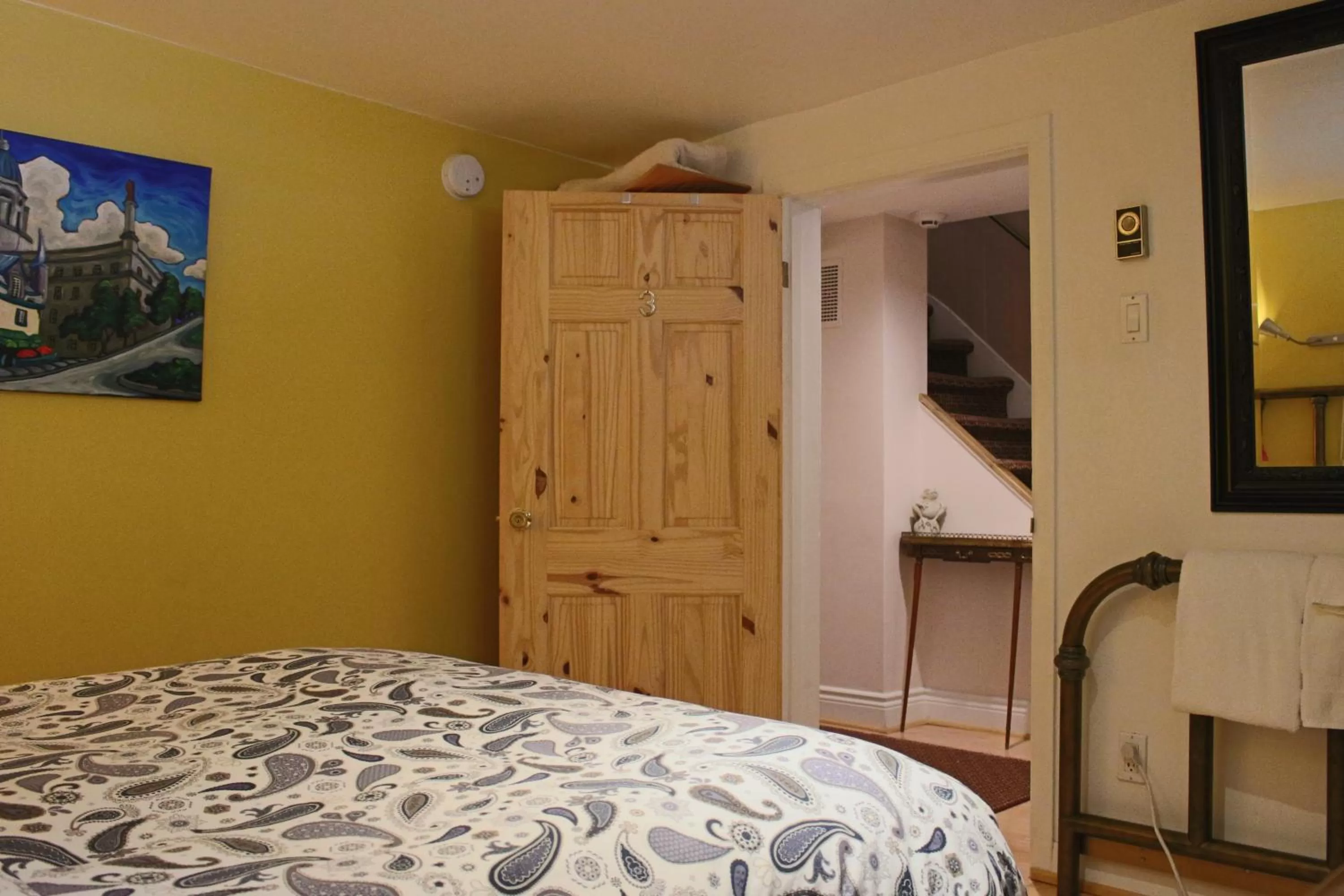 Bed in La Loggia Art B&B