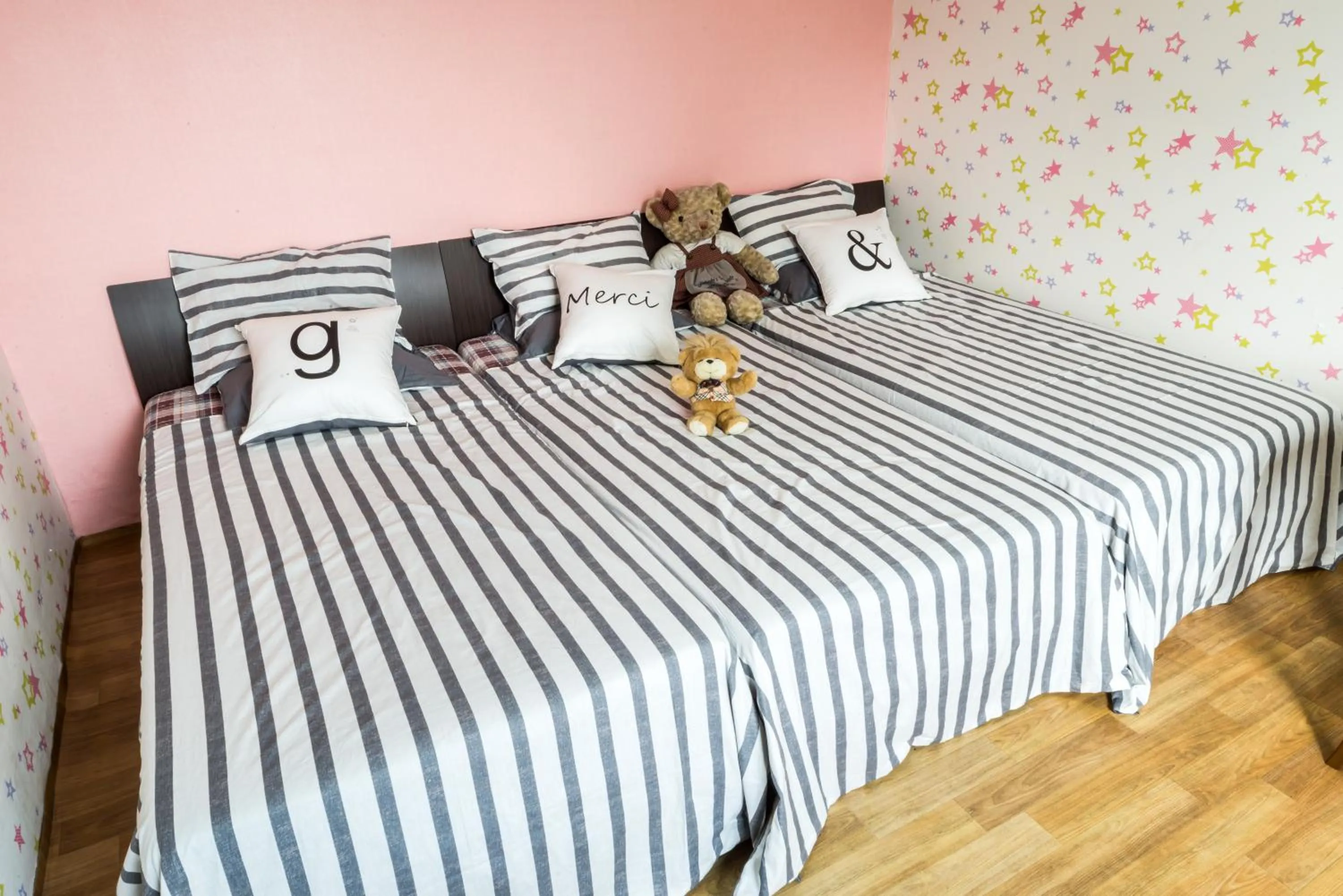 Bed in Funstay Inn Guesthouse