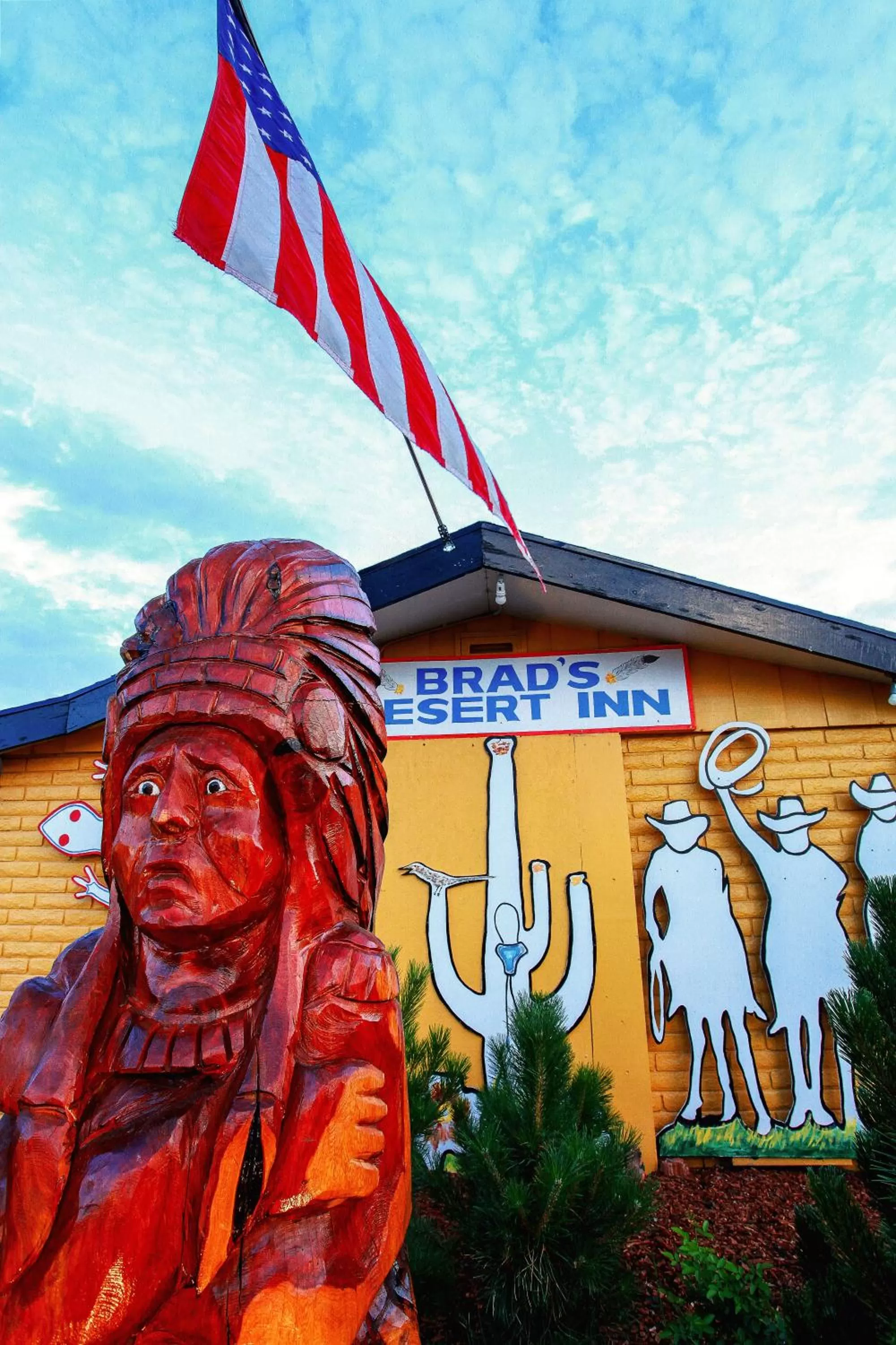 Property building in Brad's Desert Inn
