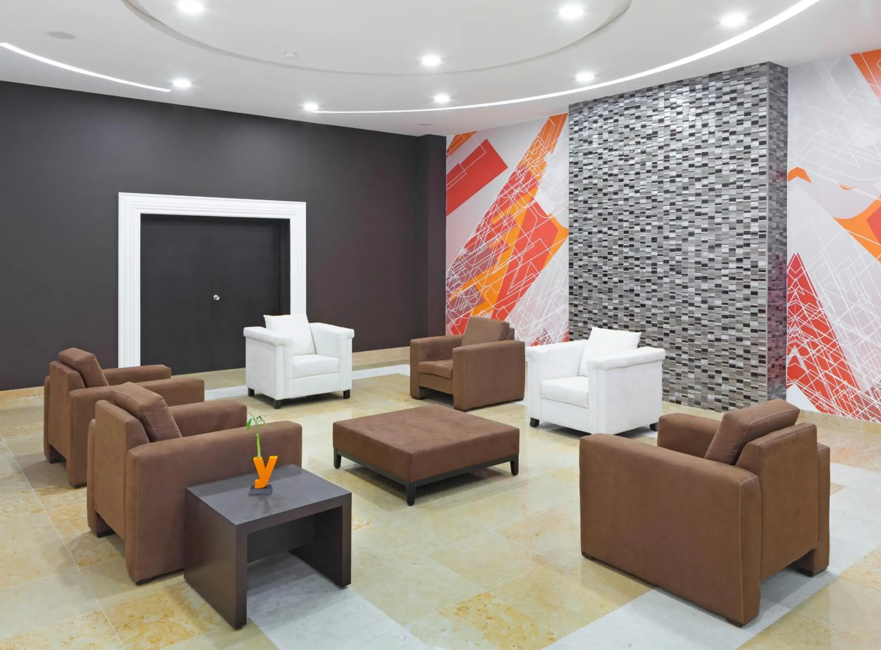Living room, Lobby/Reception in Hotel Yes Inn Nuevo Veracruz