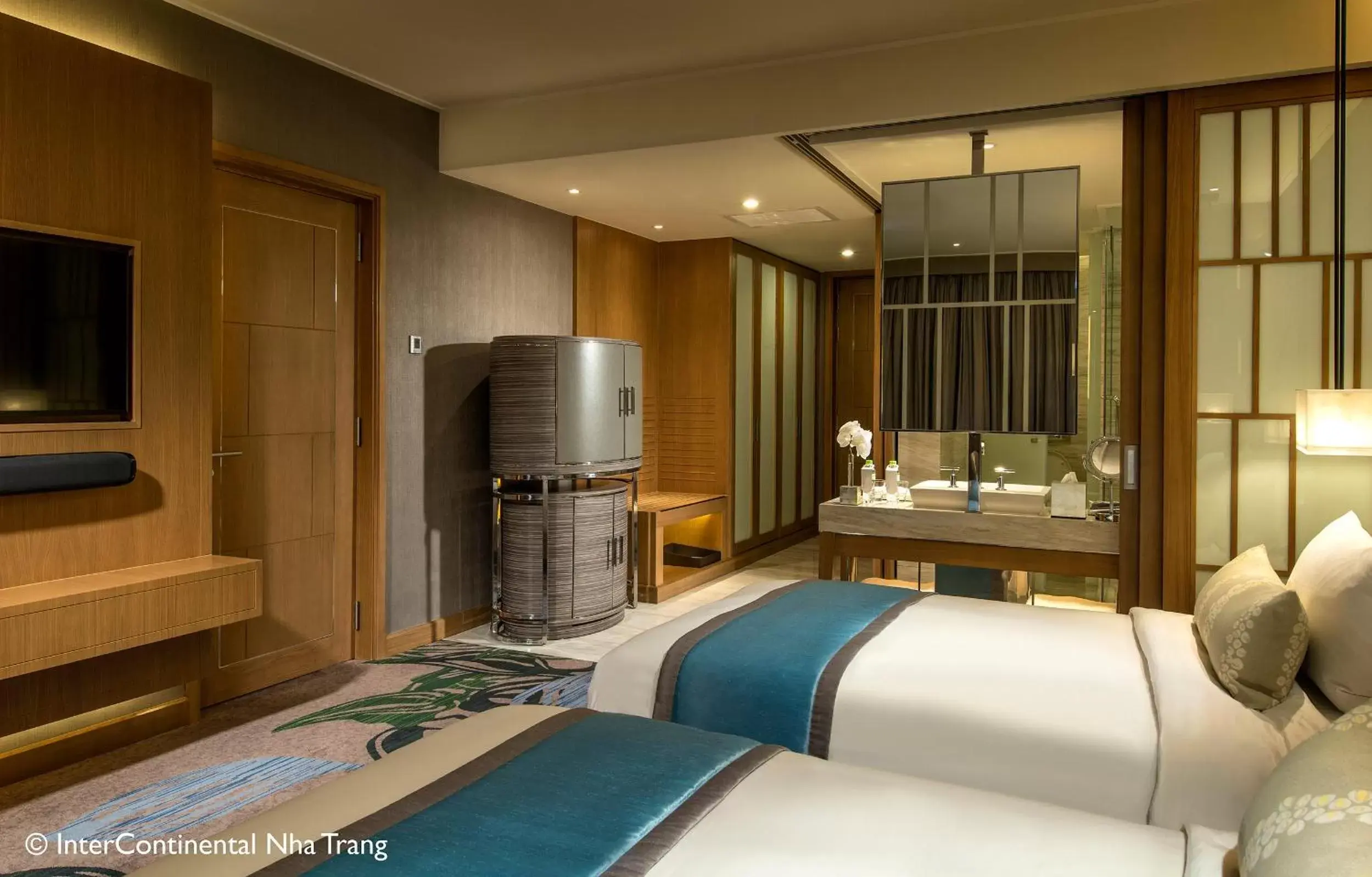 Bed in InterContinental Nha Trang, an IHG Hotel