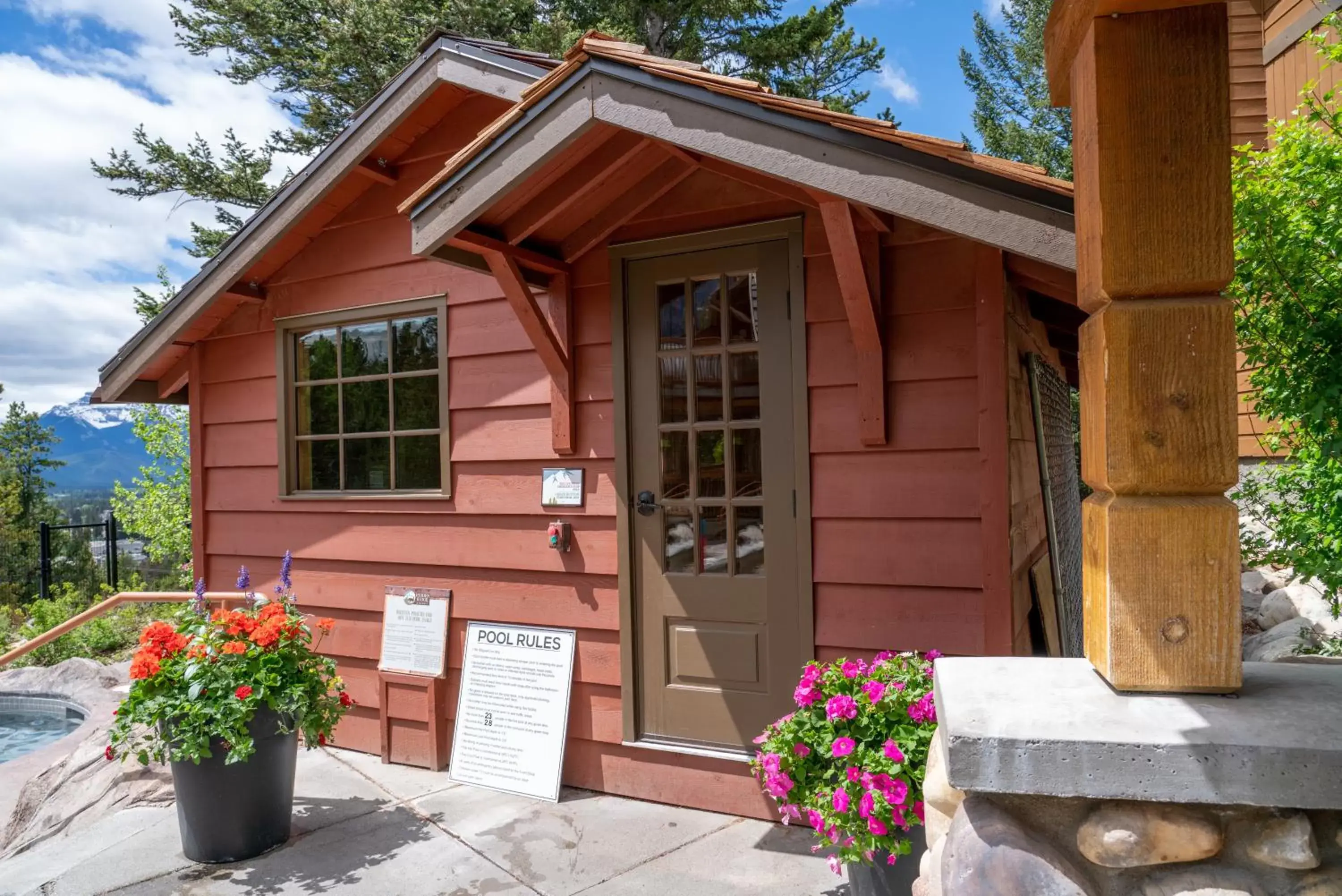 Sauna, Property Building in The Hidden Ridge Resort